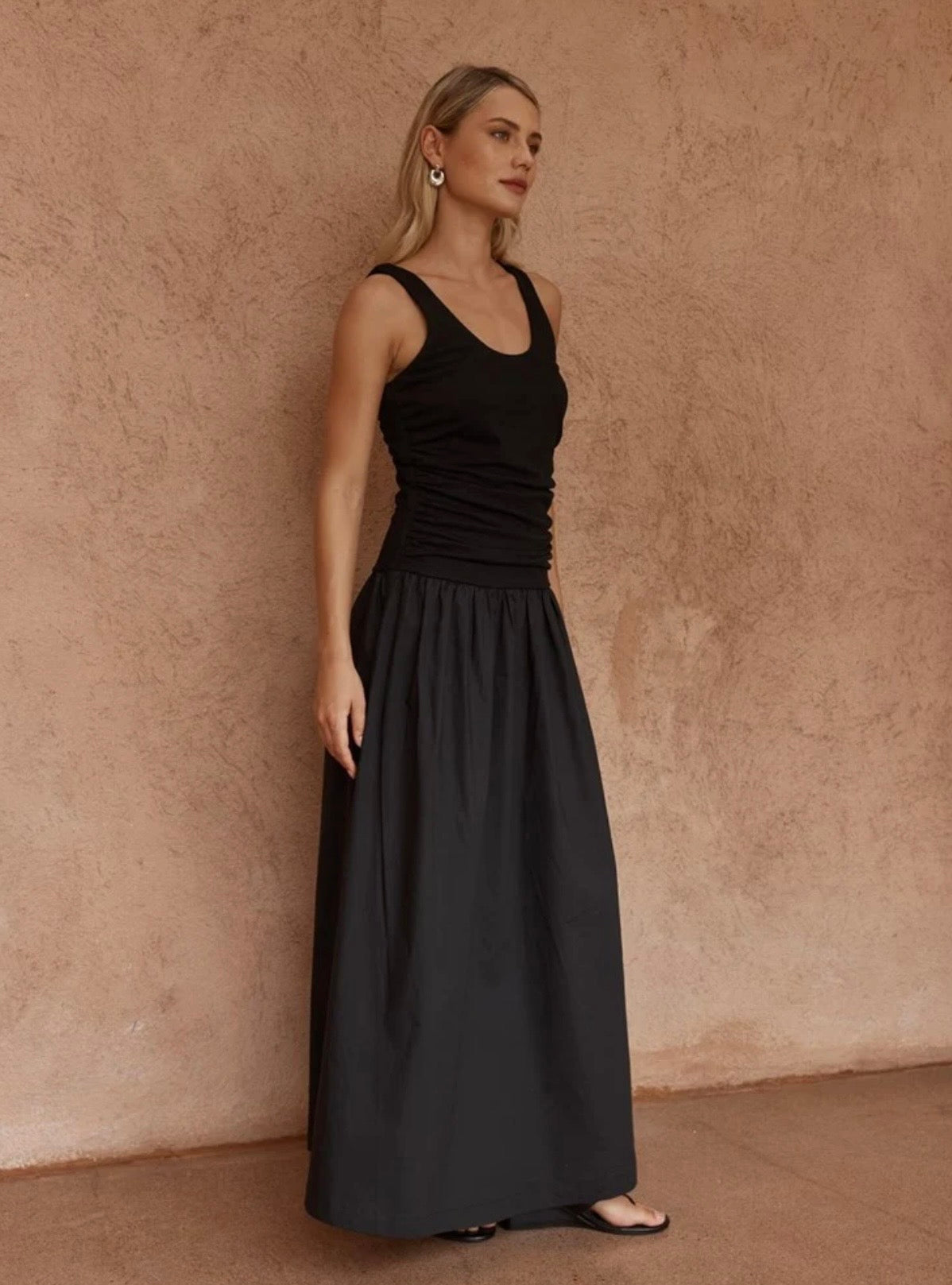 HARRIS RUCHED DRESS