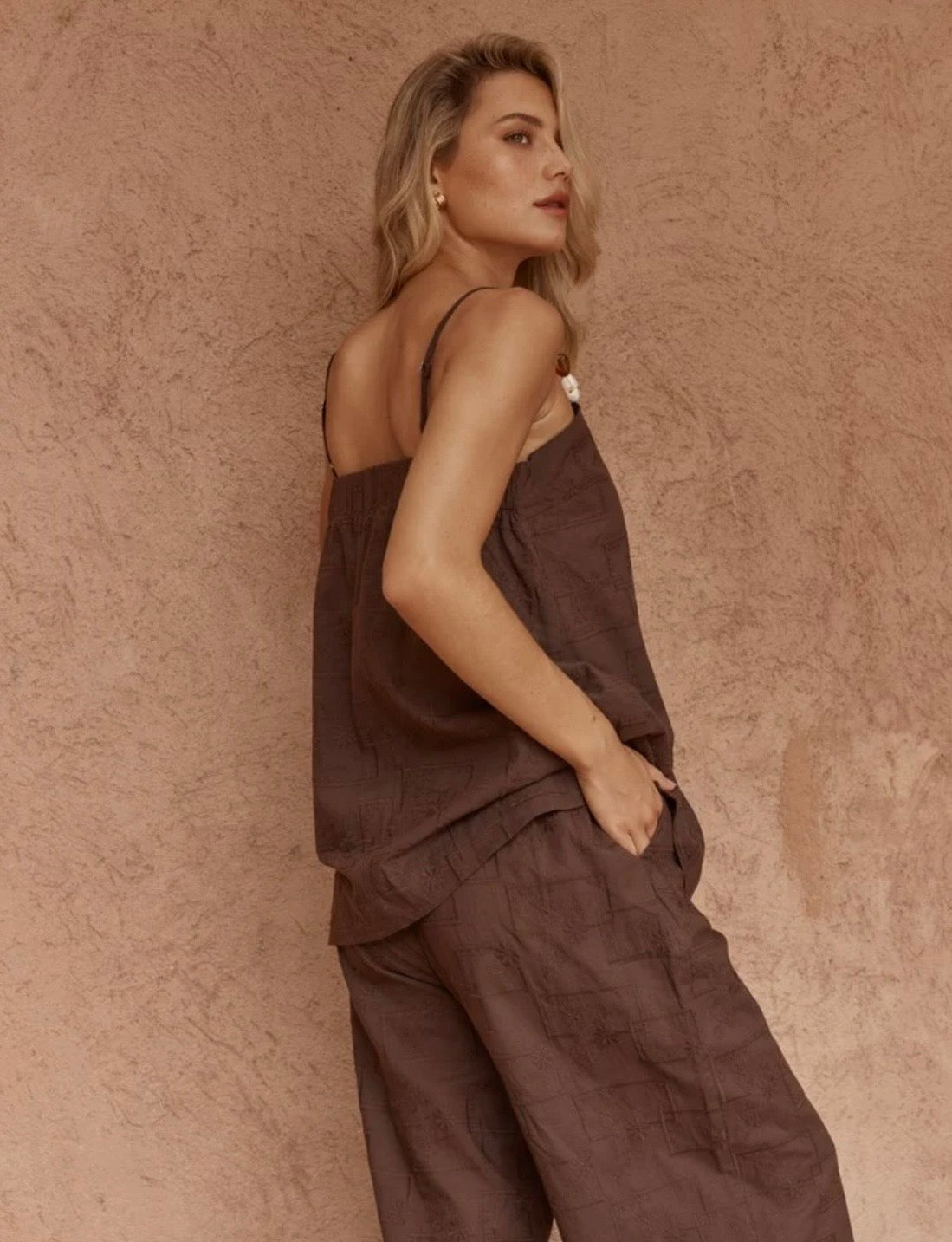BELLIE EMBROIDERED PANT