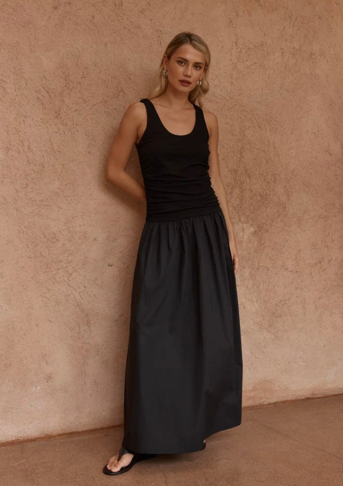 HARRIS RUCHED DRESS