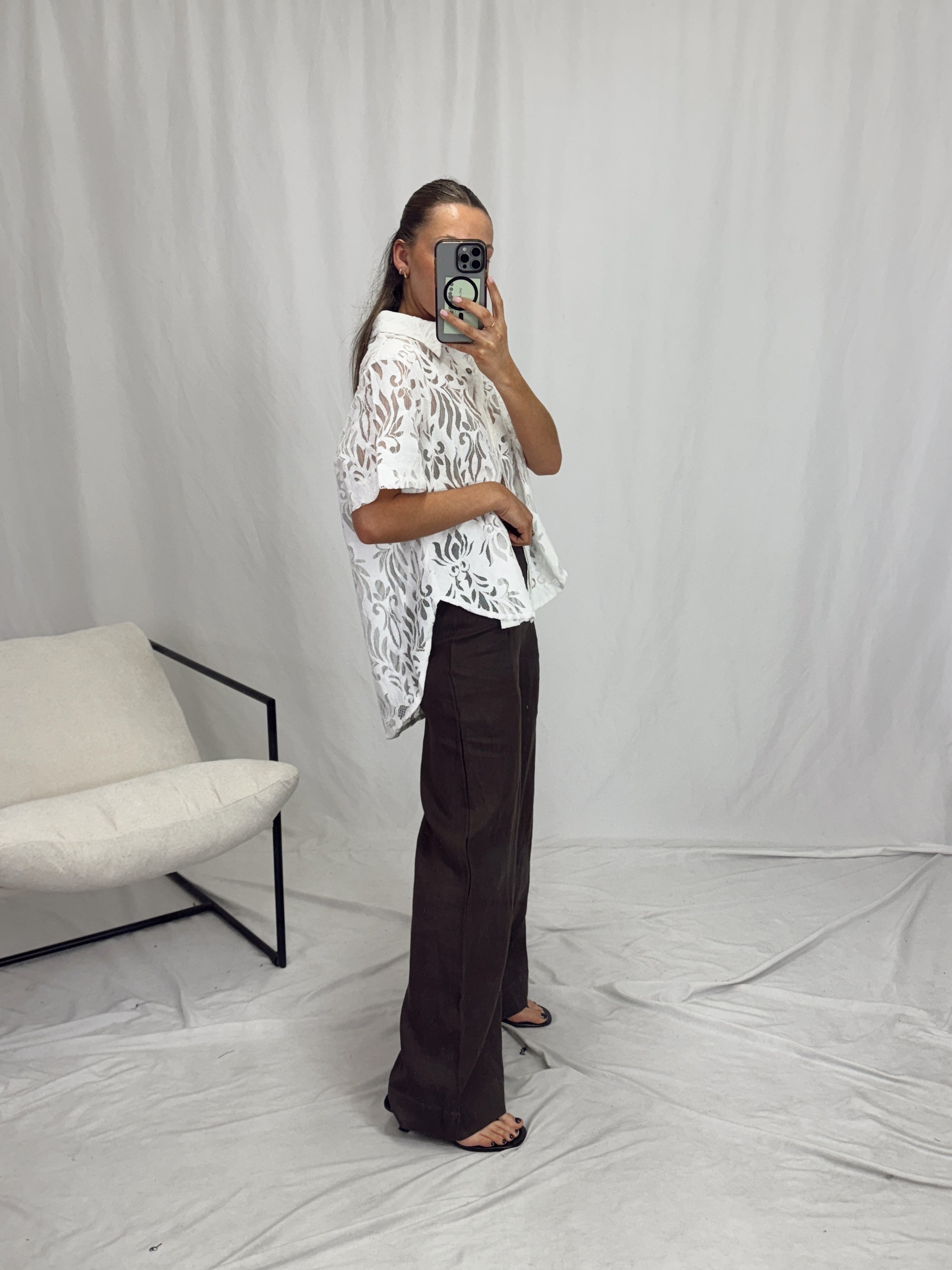 BELLE CHOCOLATE PANTS