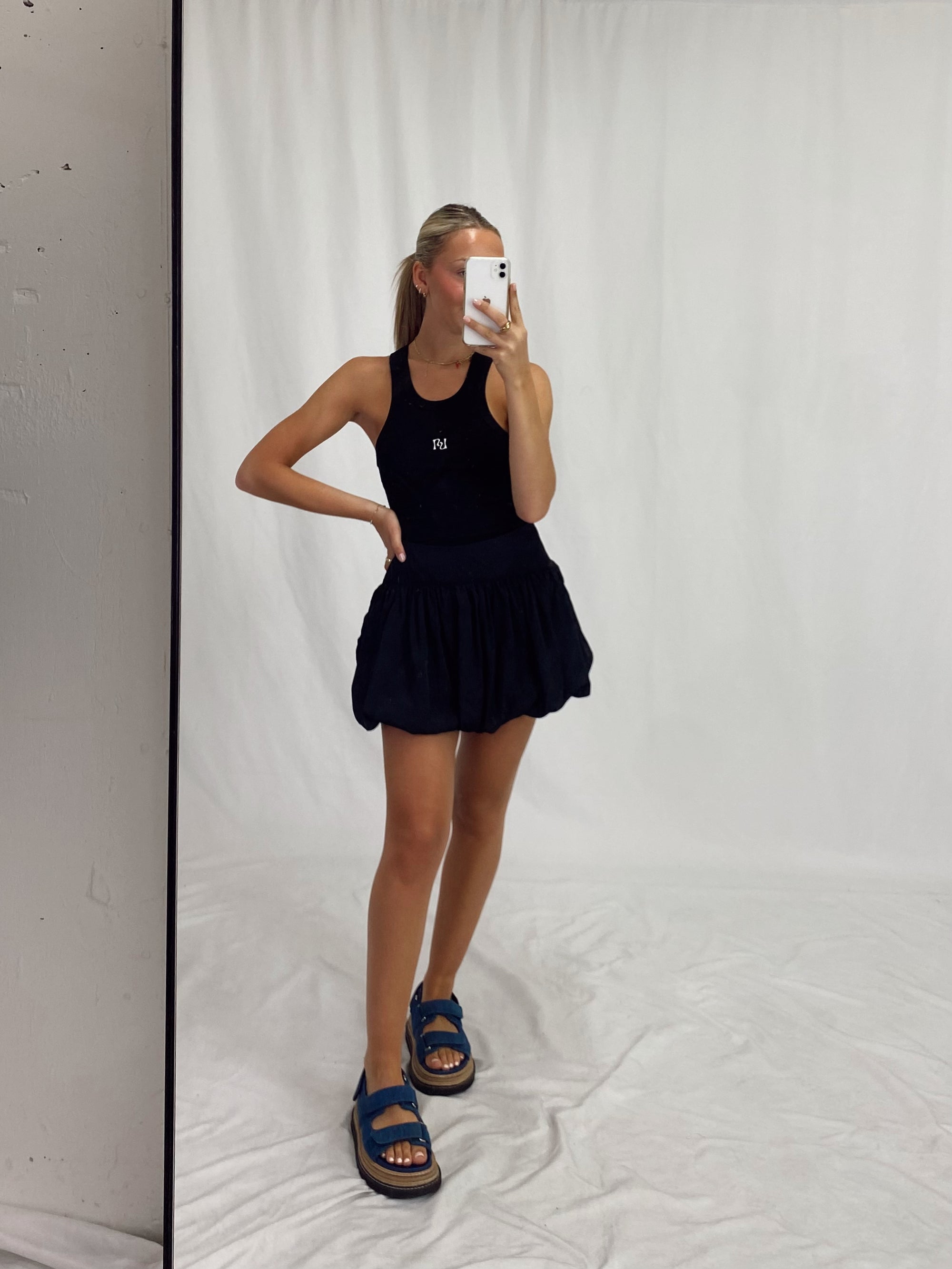 LOST IN LUNAR SIGNATURE TANK - BLACK