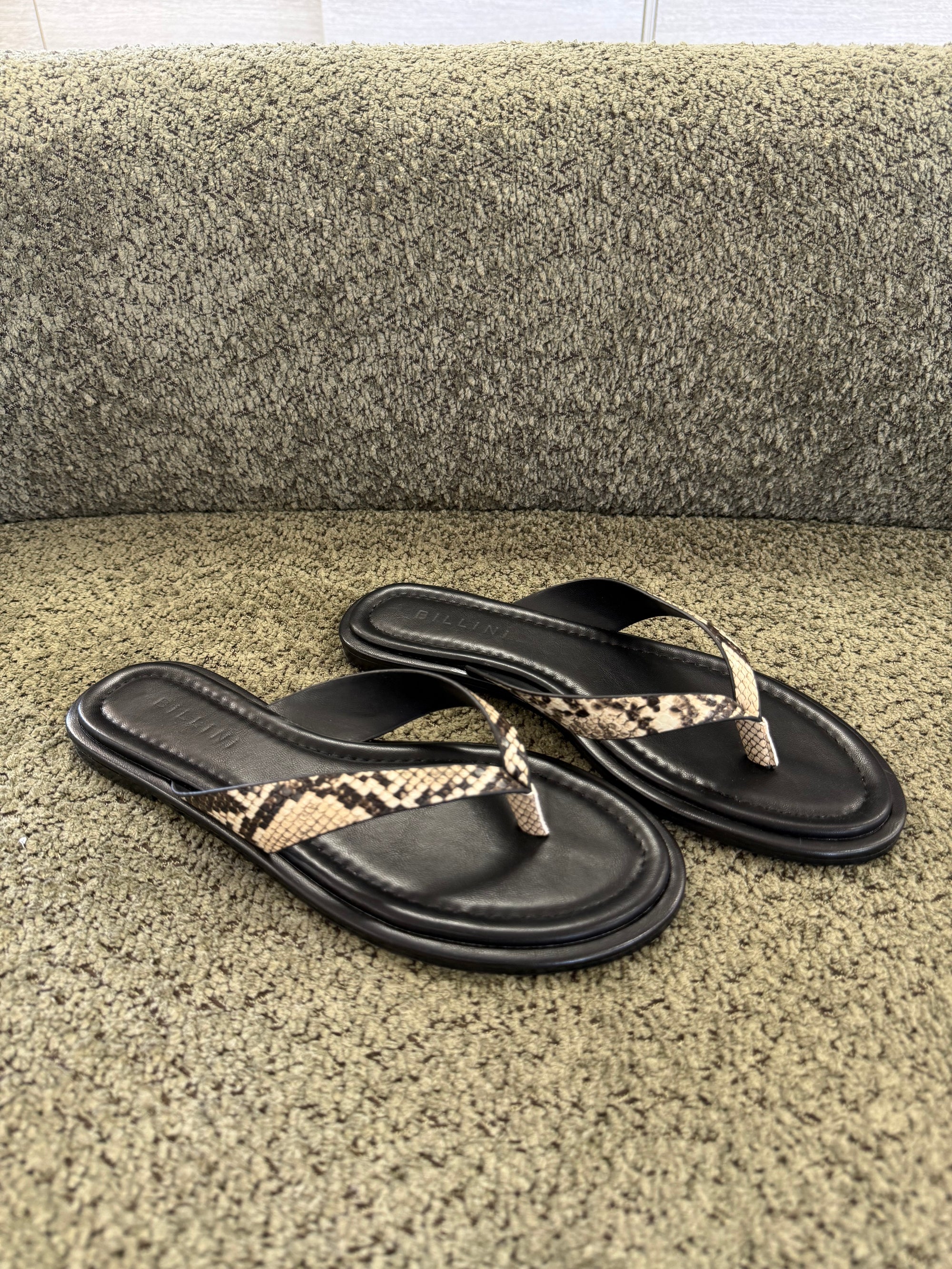 BILLINI ZENOBIA THONG SNAKESKIN