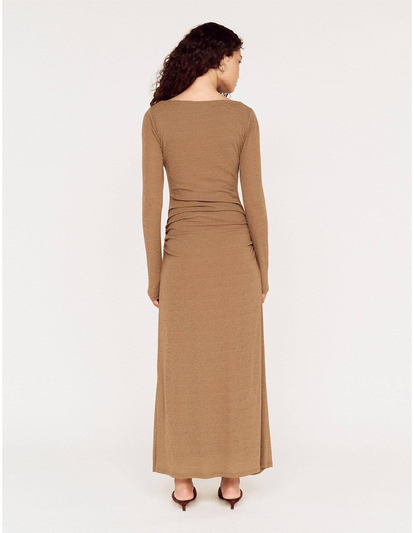 MINK PINK NOA MESH MIDI DRESS