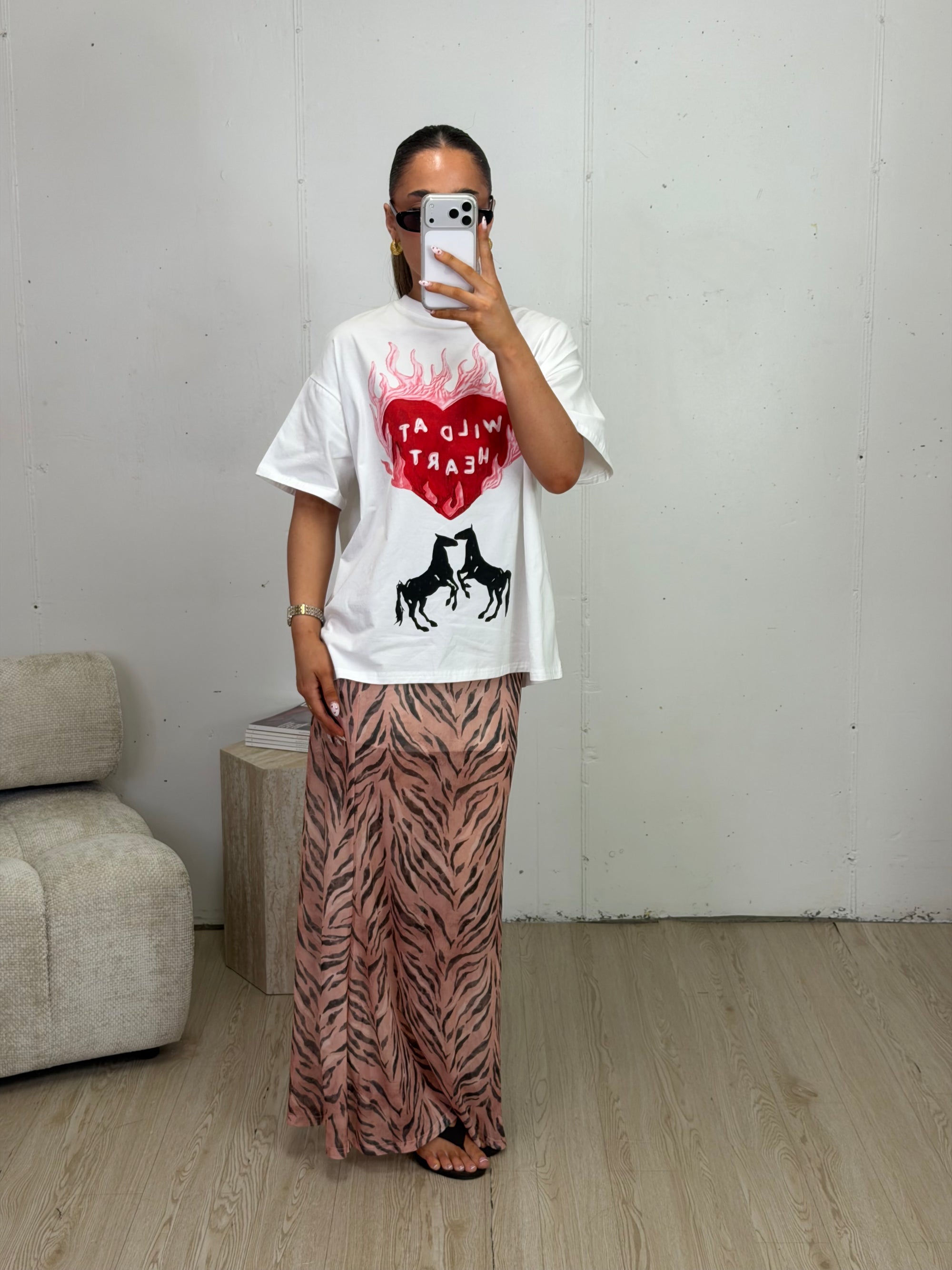 WILD AT HEART TEE