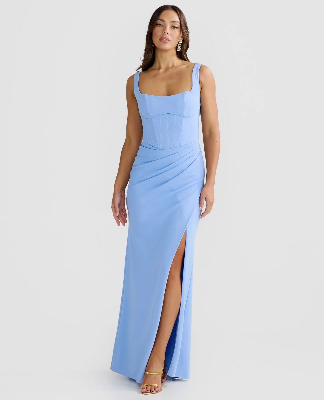 ELENA GOWN POWDER BLUE - PREORDER
