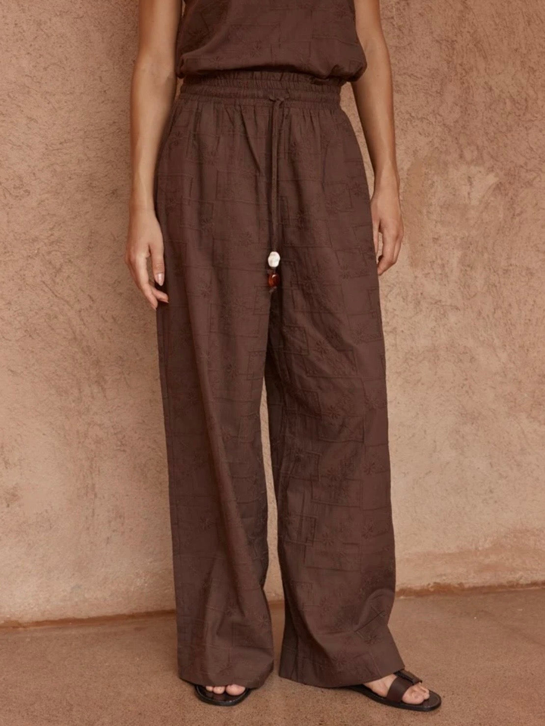 BELLIE EMBROIDERED PANT