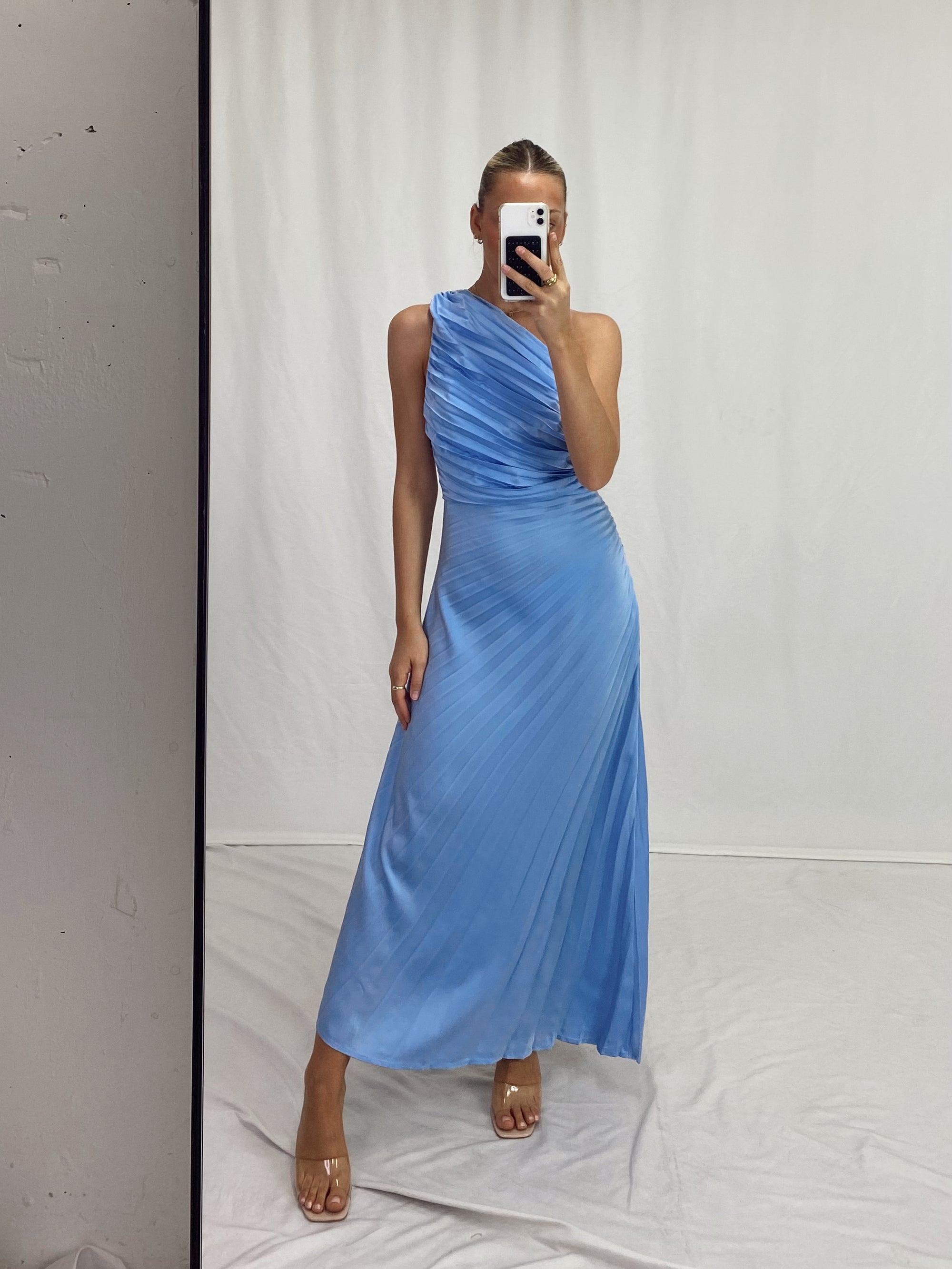 HELENA PLEATED DRESS