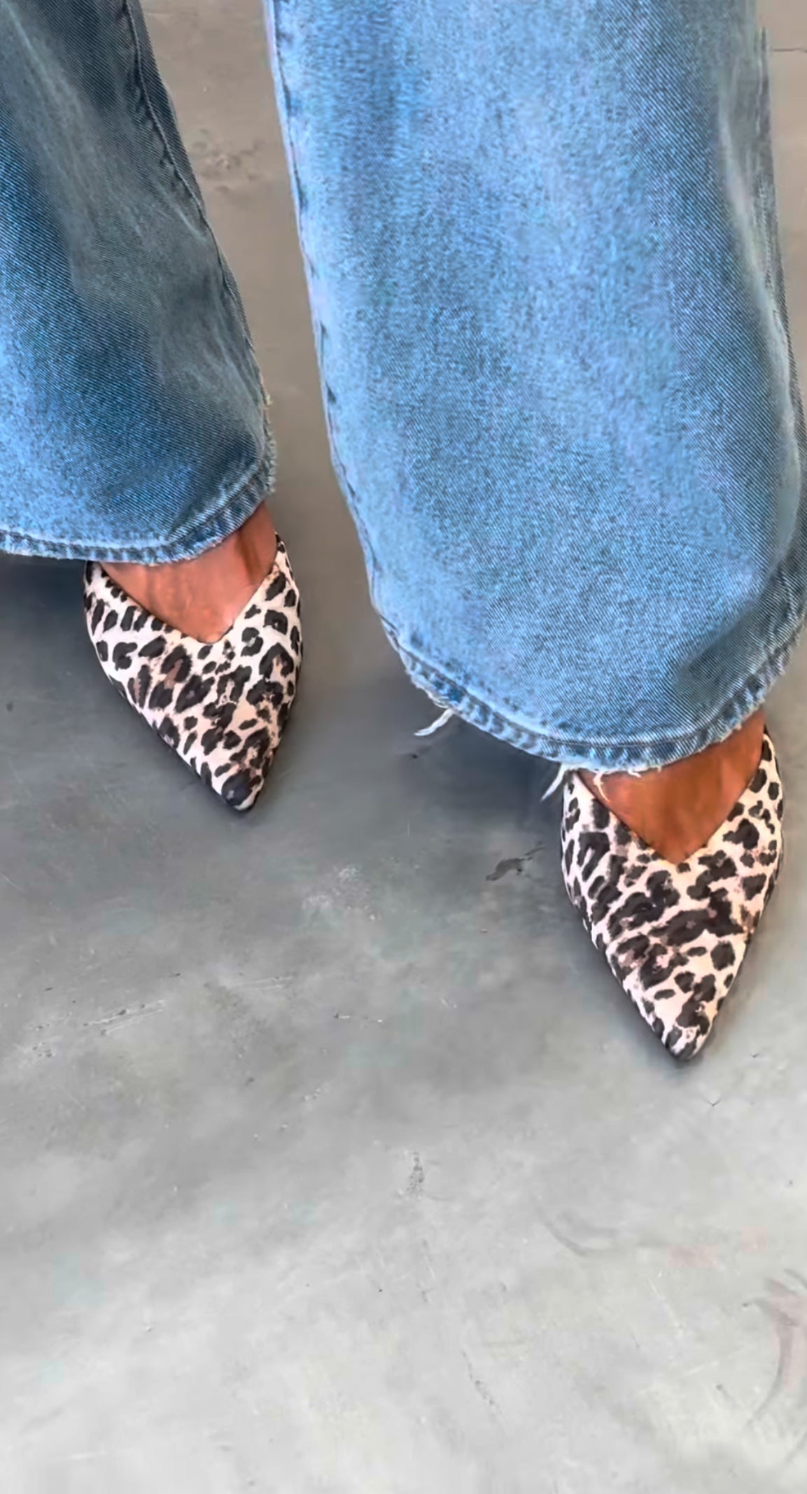 BILLINI ADELE LEOPARD KITTEN HEEL