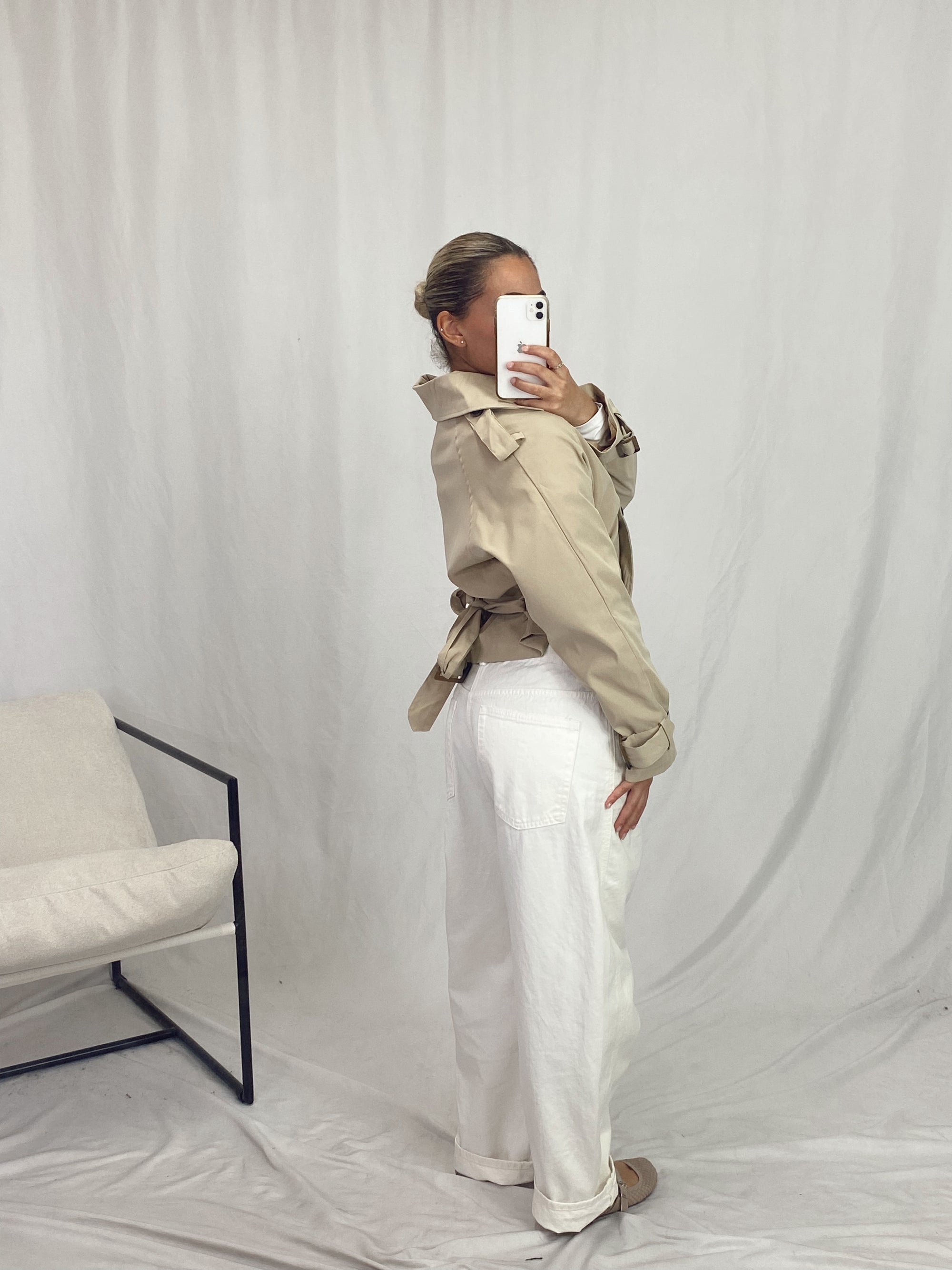 CLEO SHORT TRENCH
