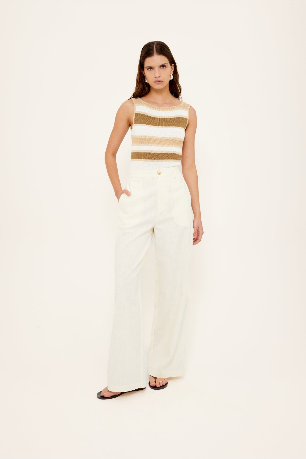 STAPLE CORTINA STRIPE KNIT