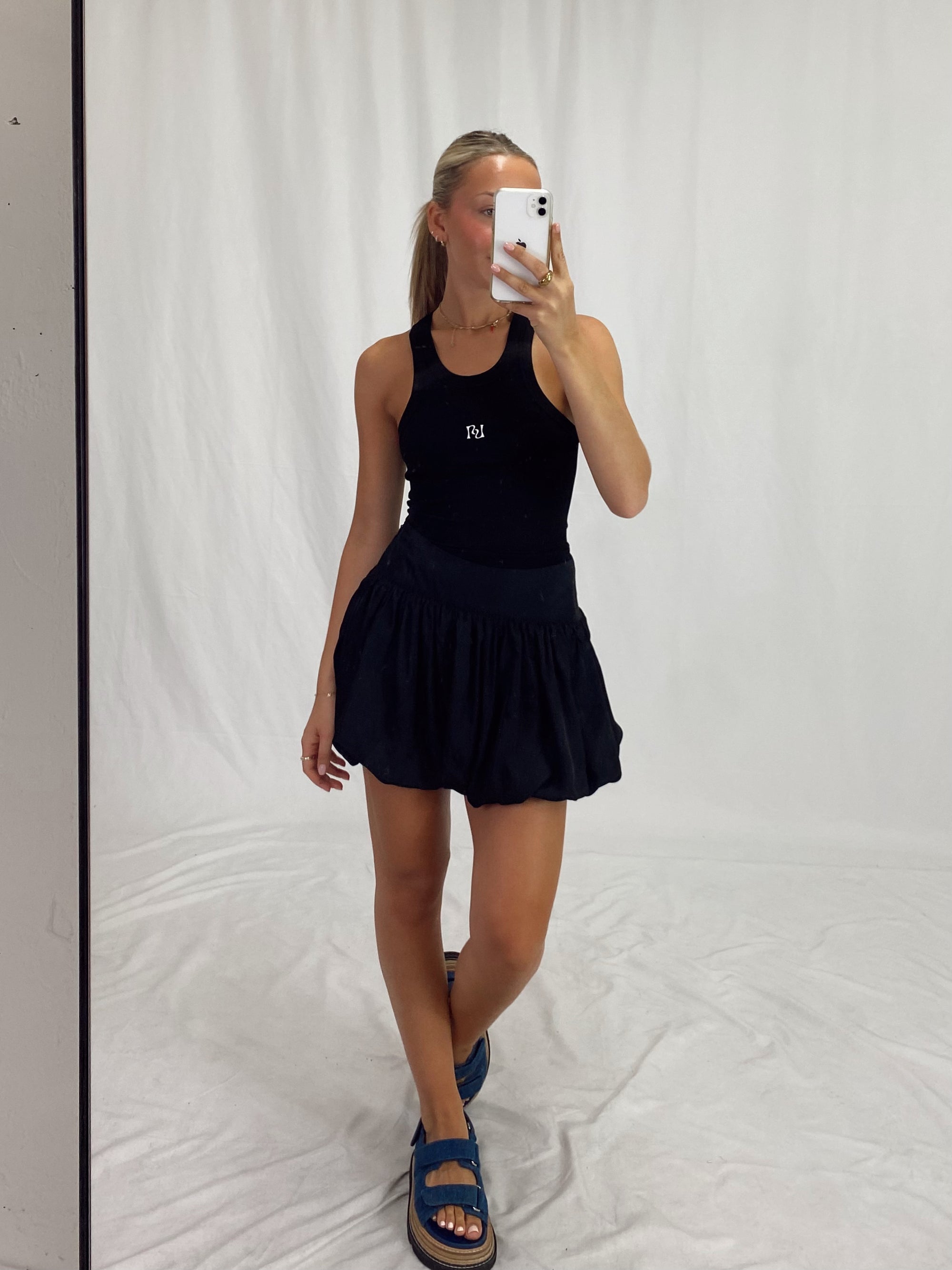 LOST IN LUNAR SIGNATURE TANK - BLACK