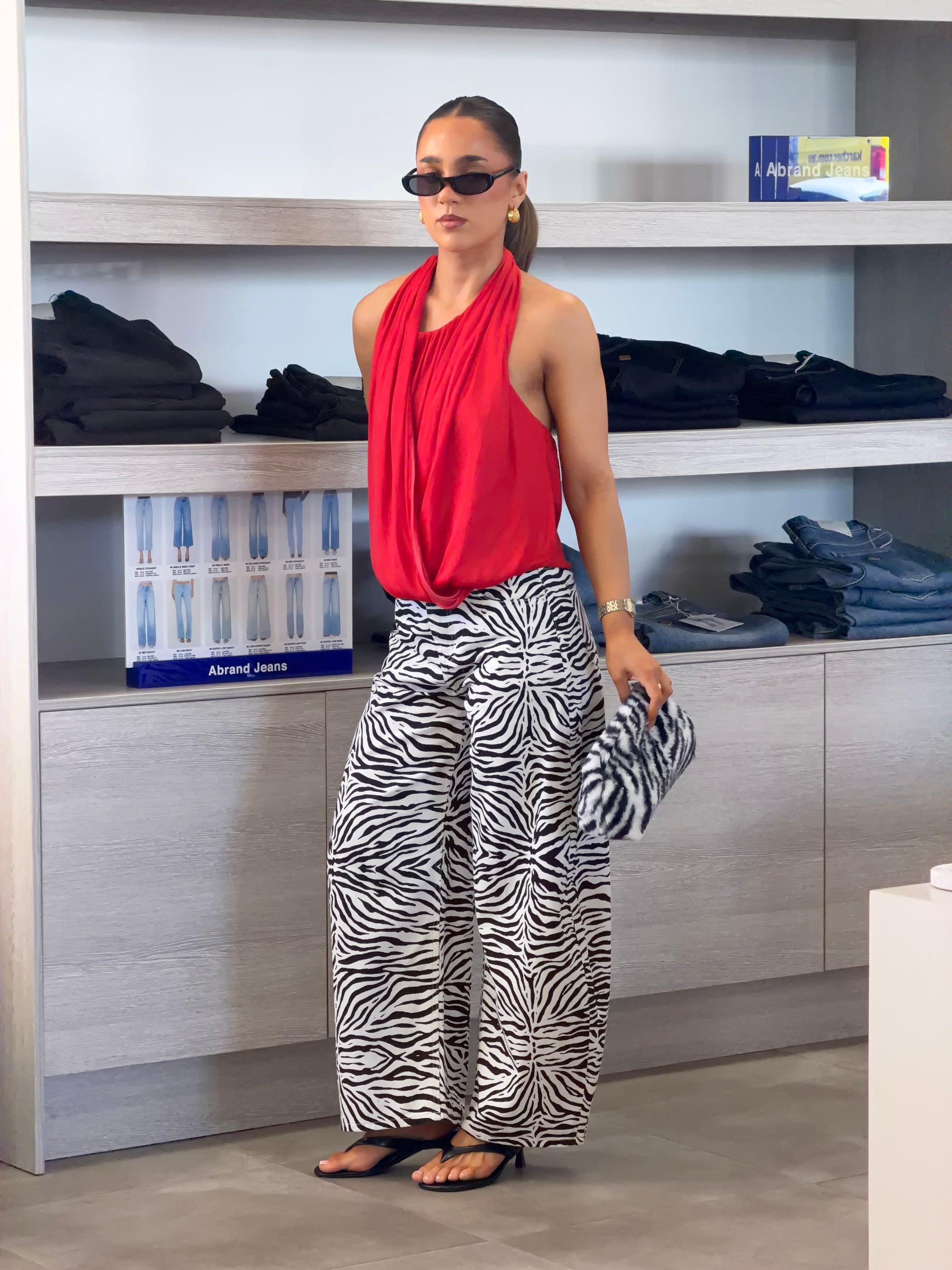 TIA DRAPED TOP