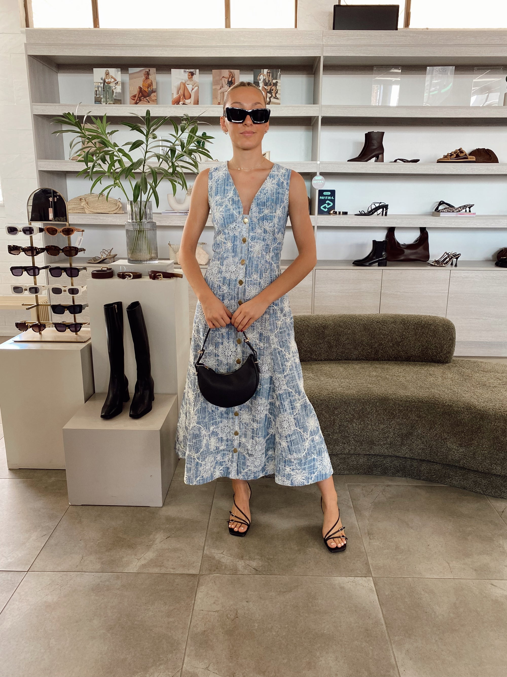 ELLIATT MONICA MIDI DRESS