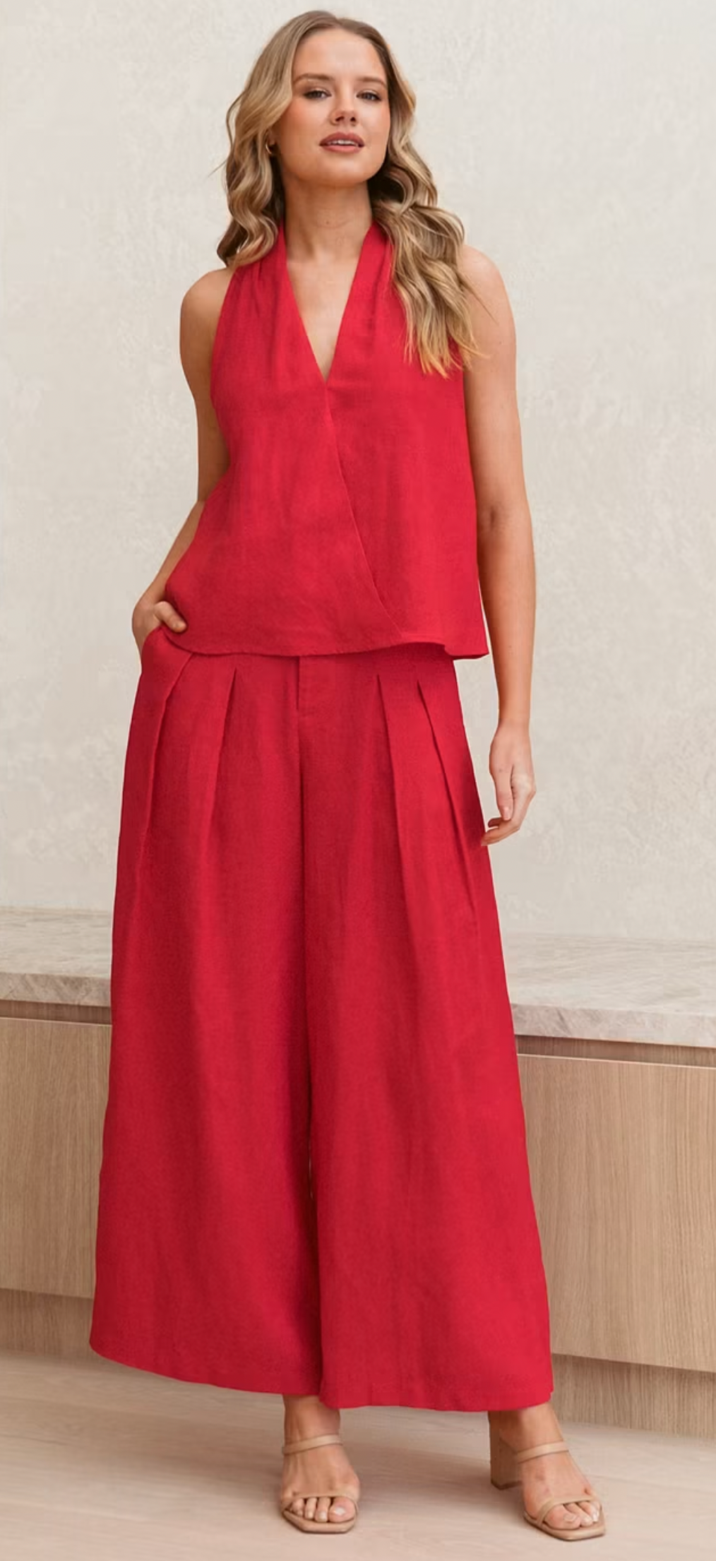 MONTI RED PANTS