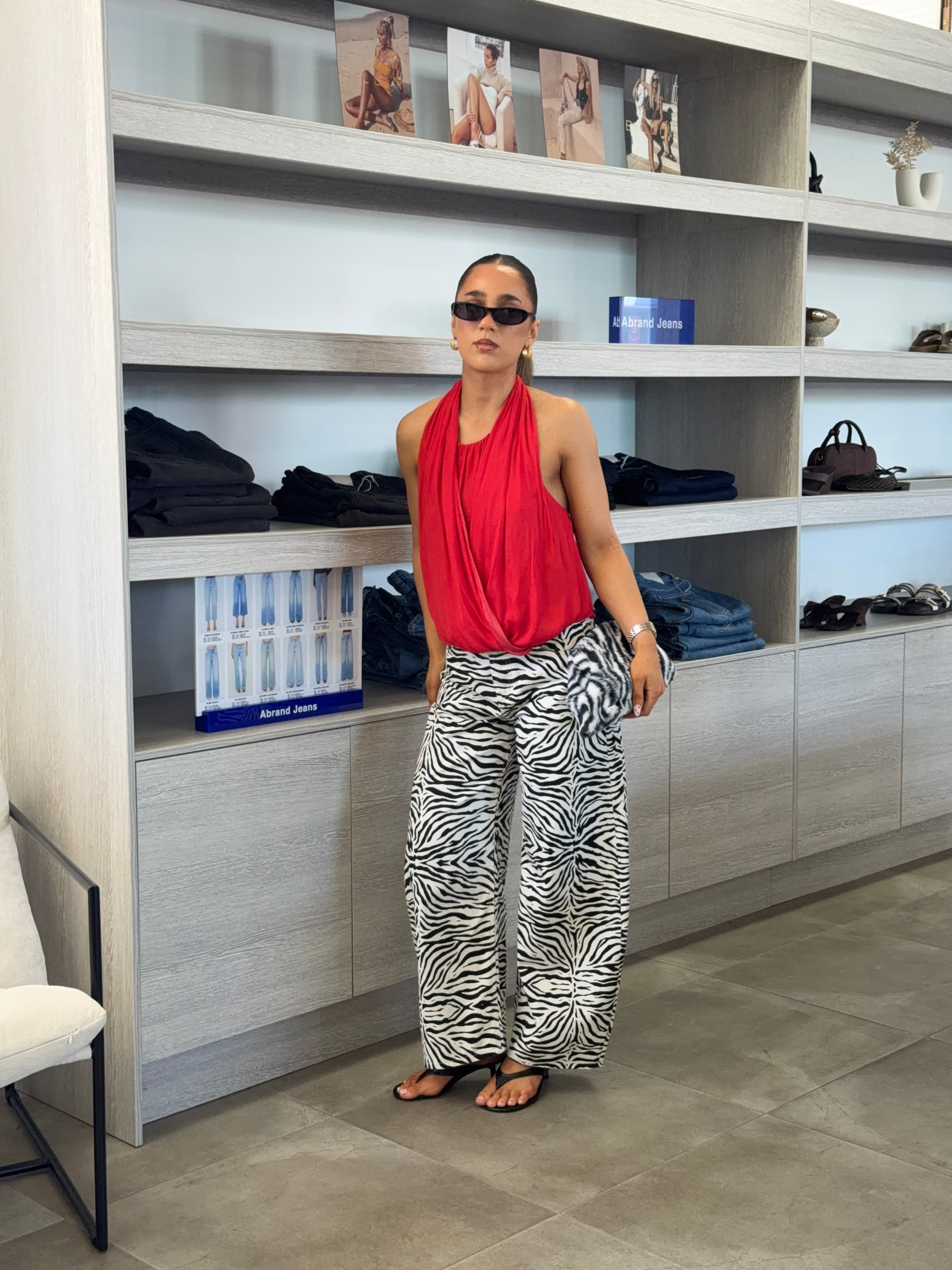 TIA DRAPED TOP