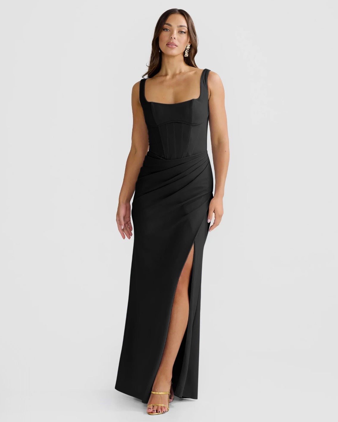 ELENA GOWN BLACK - PREORDER