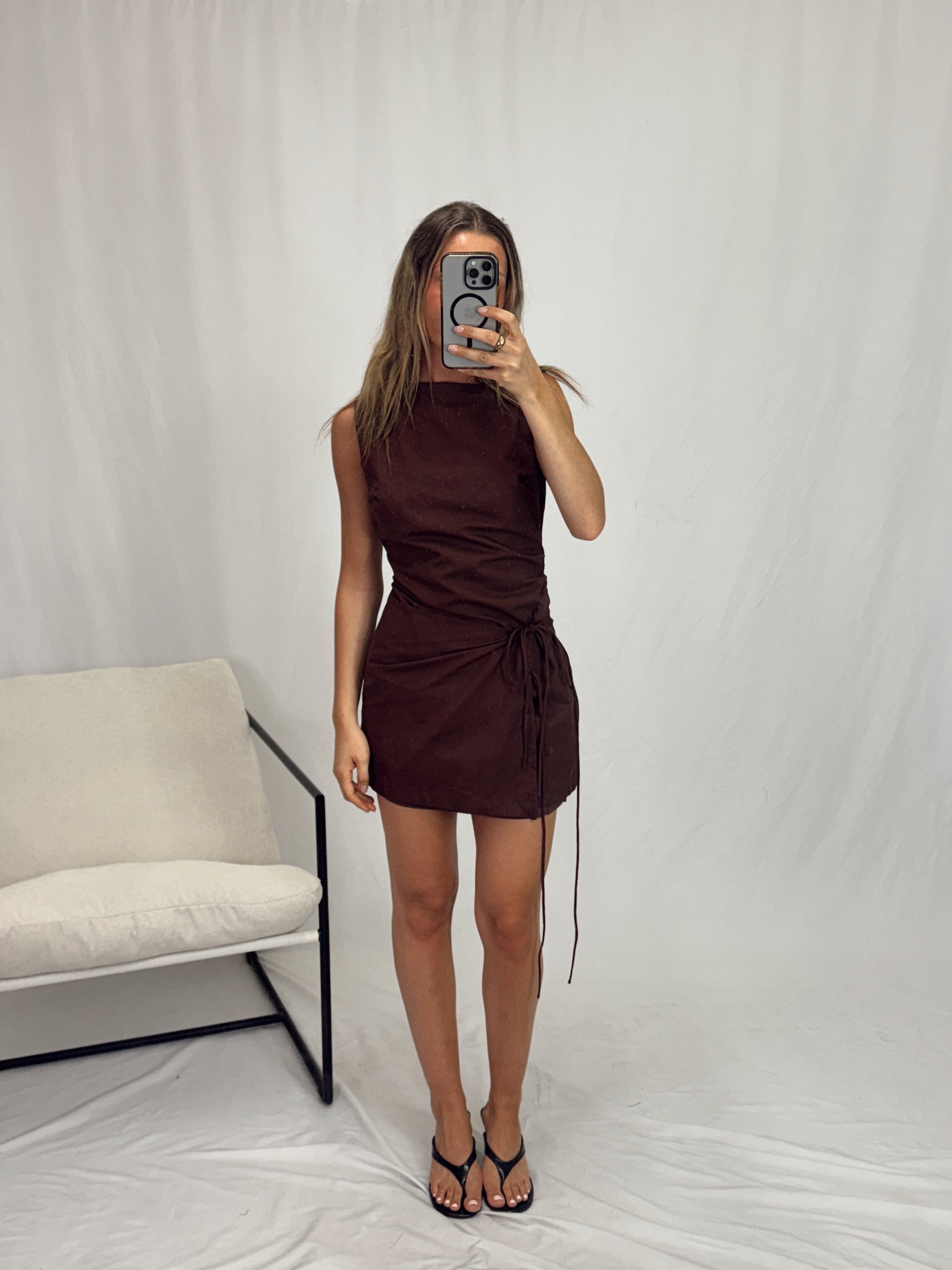 MAIA CHOC DRESS