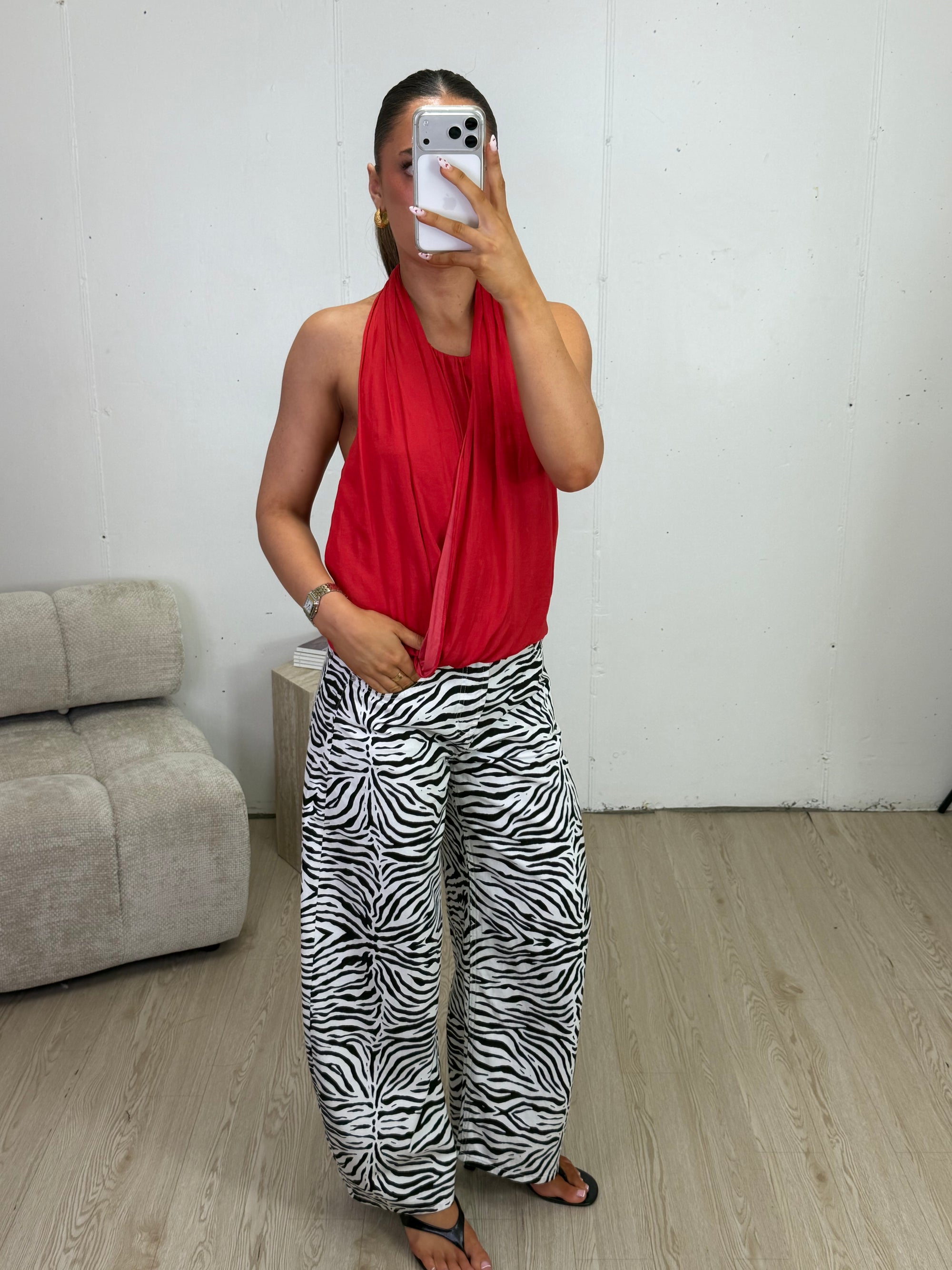 TIA DRAPED TOP