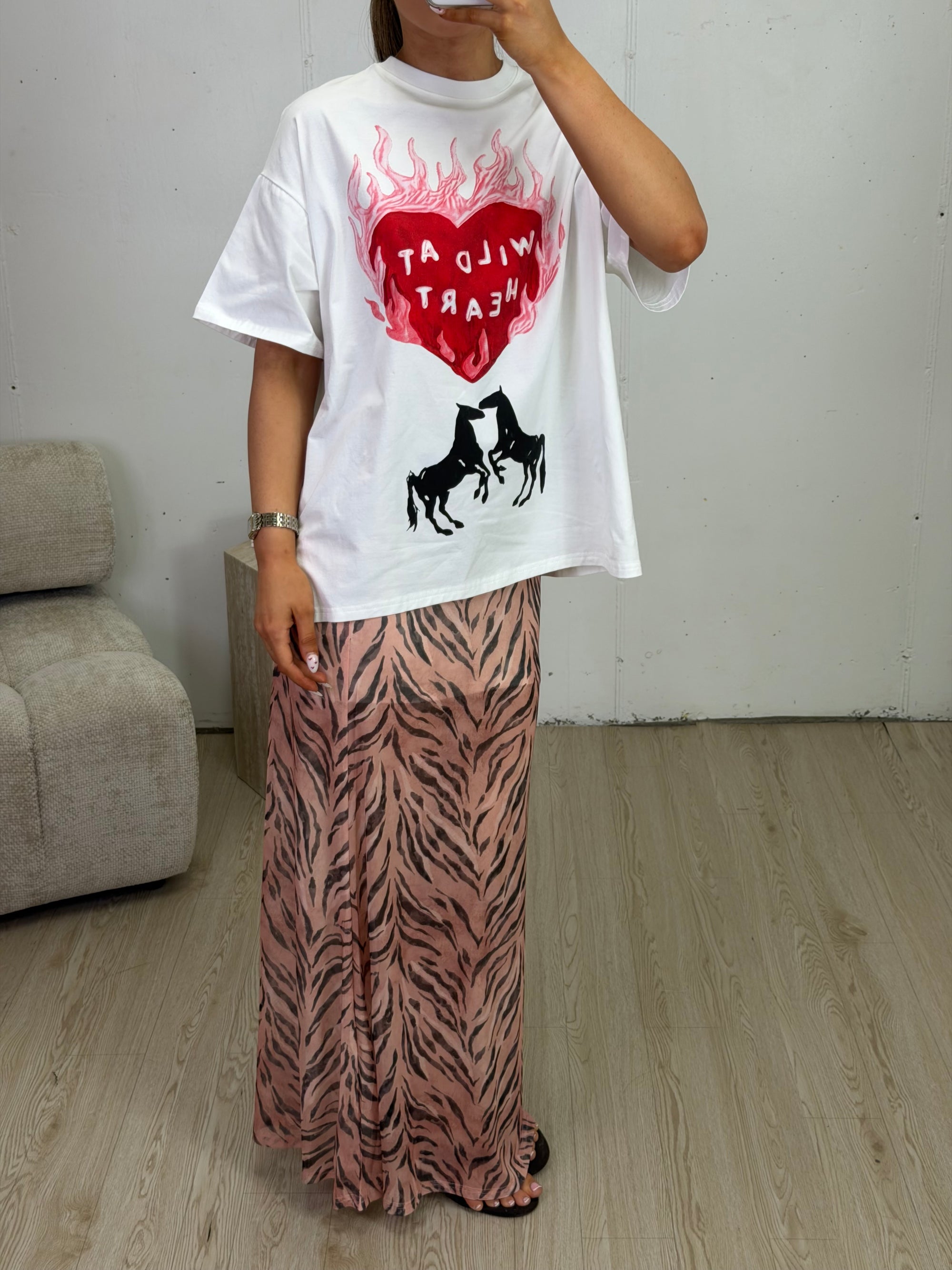 WILD AT HEART TEE