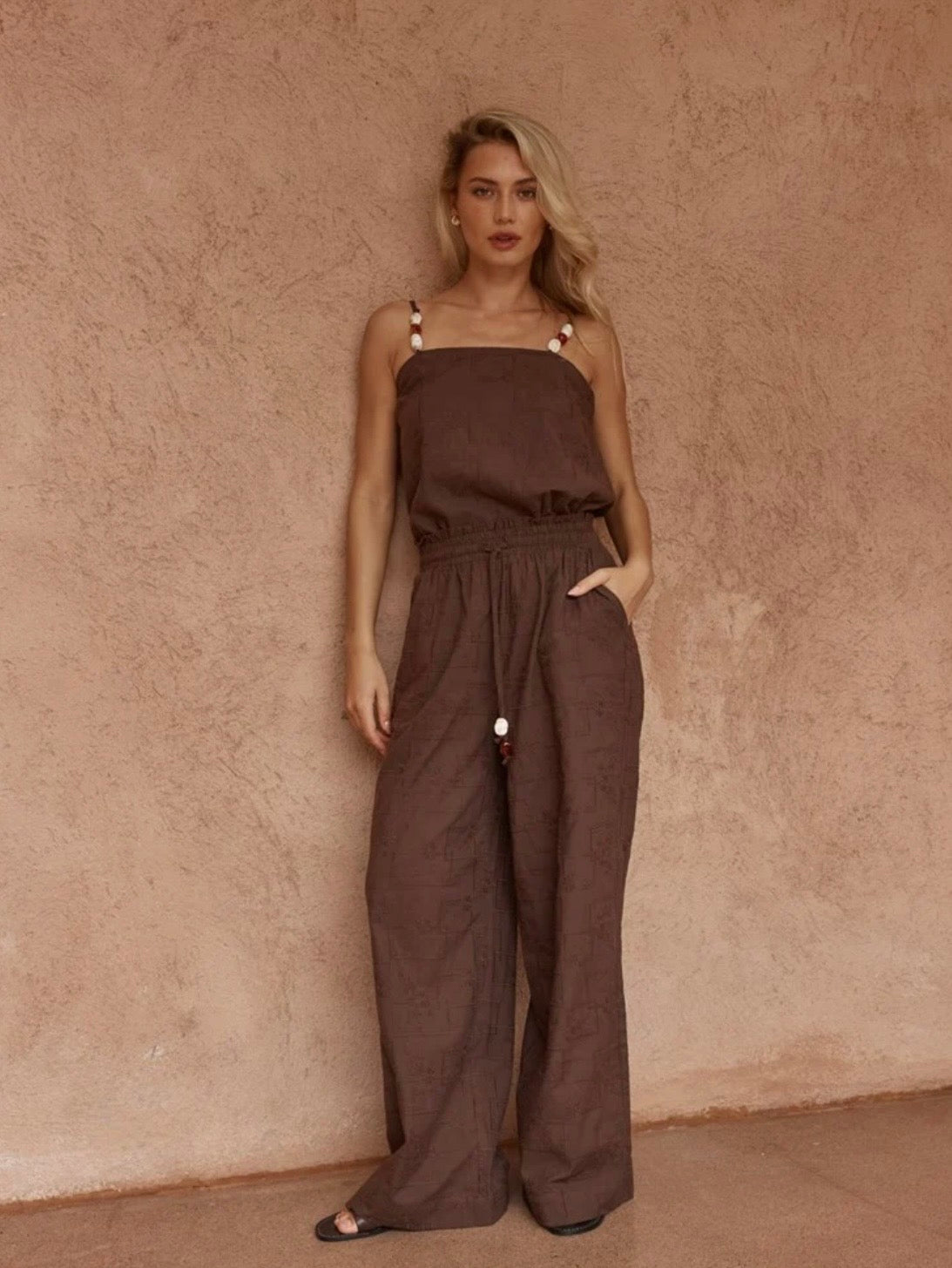 BELLIE EMBROIDERED PANT