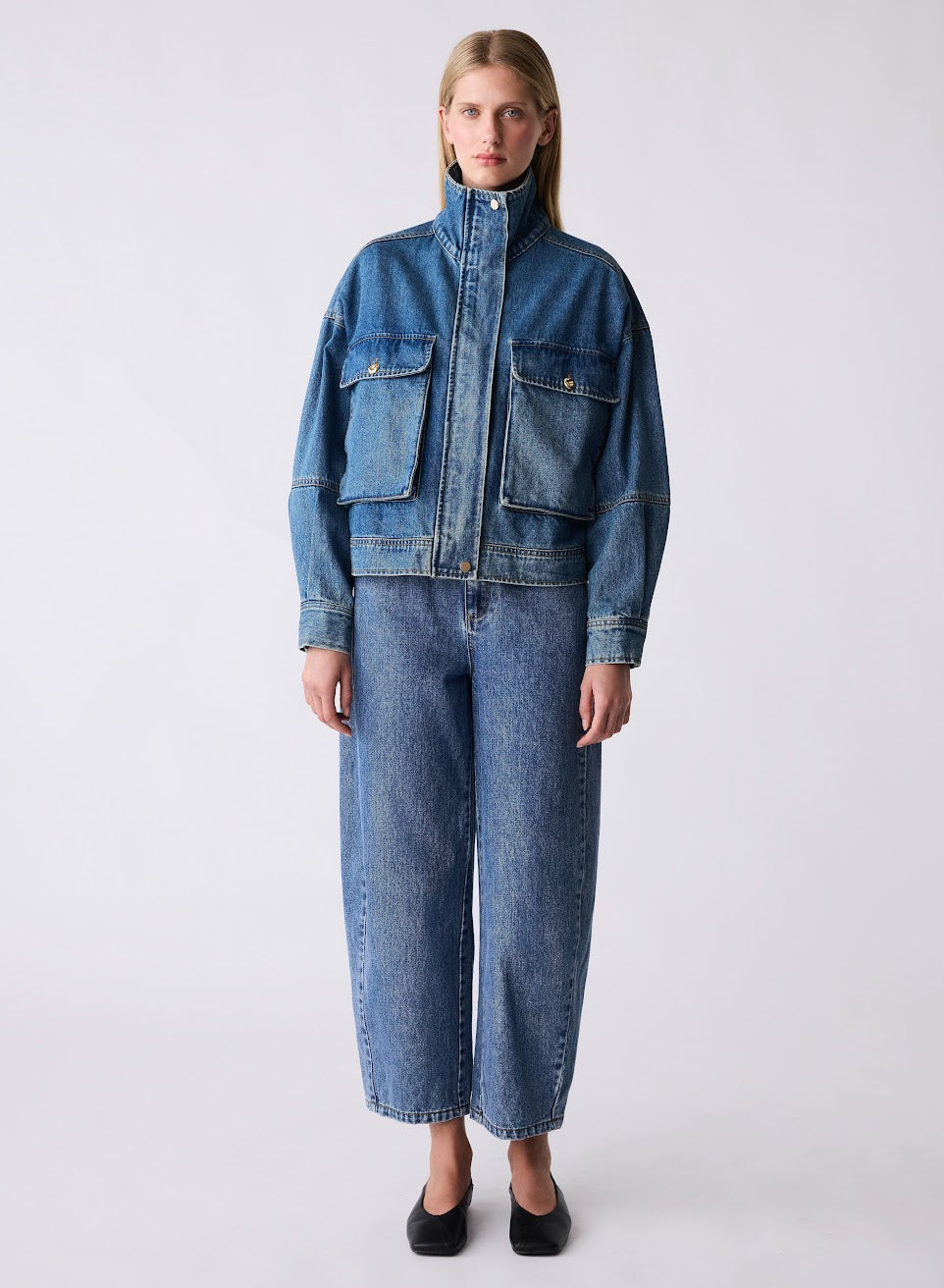ESMAEE TERMINAL DENIM JACKET