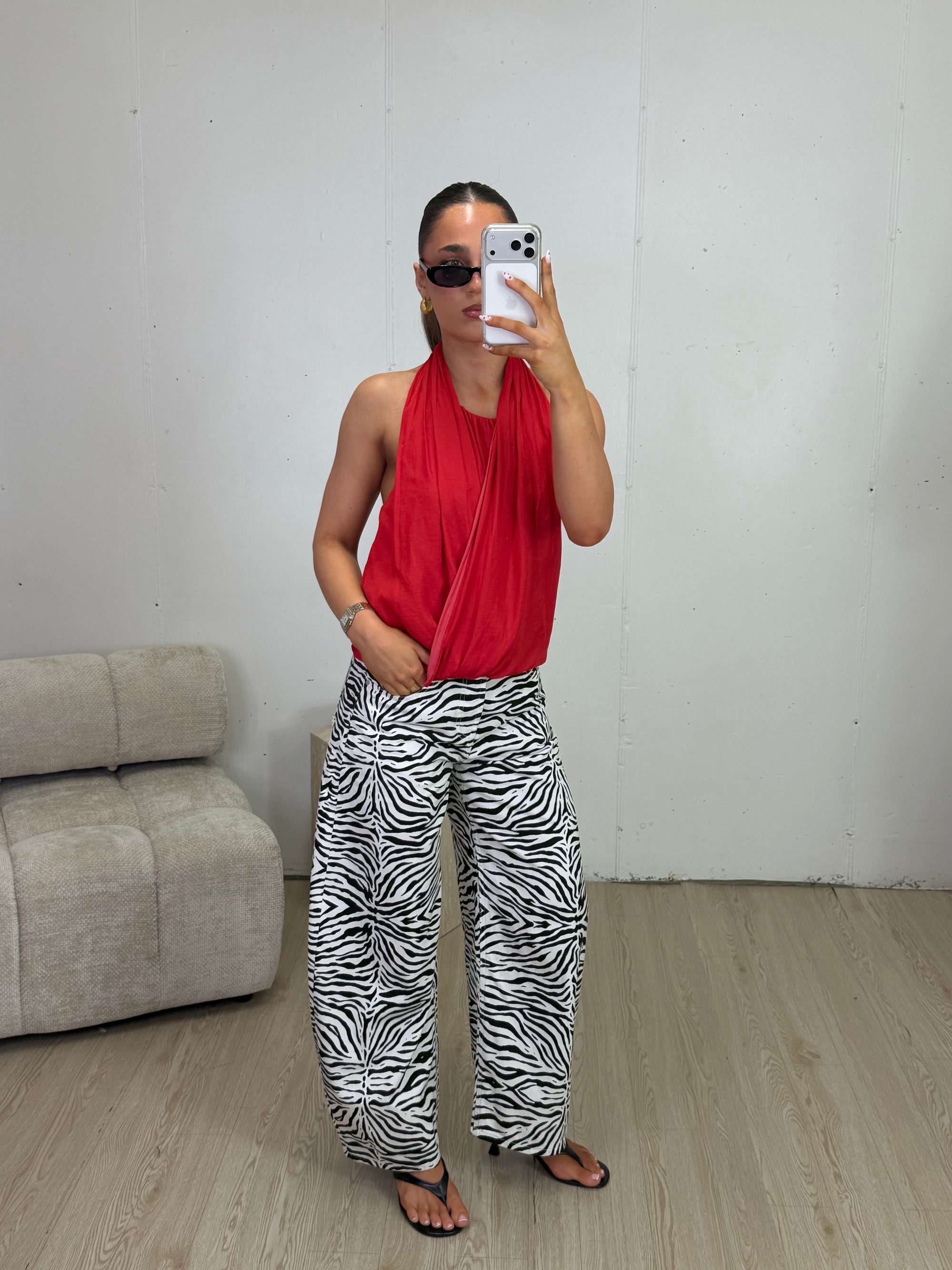 TIA DRAPED TOP