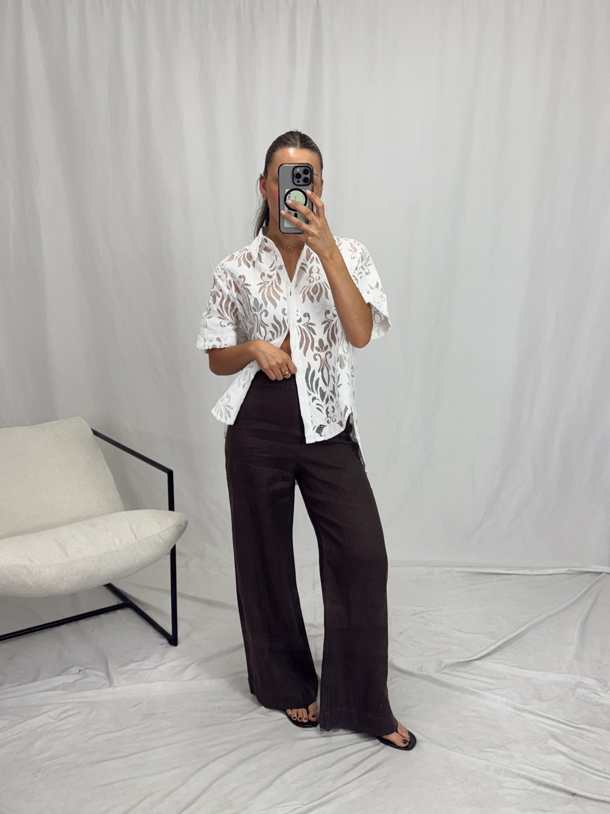 BELLE CHOCOLATE PANTS