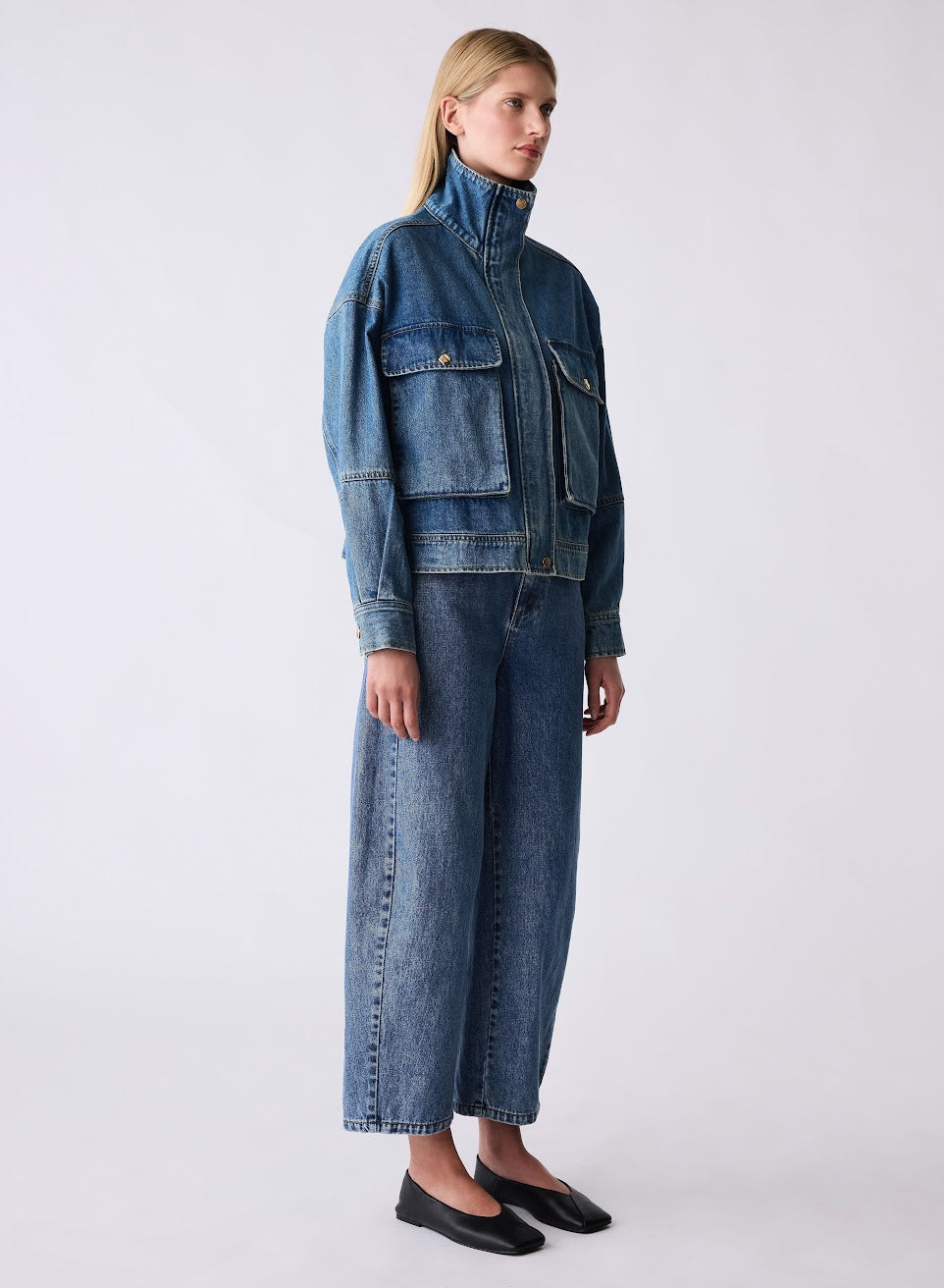 ESMAEE TERMINAL DENIM JACKET