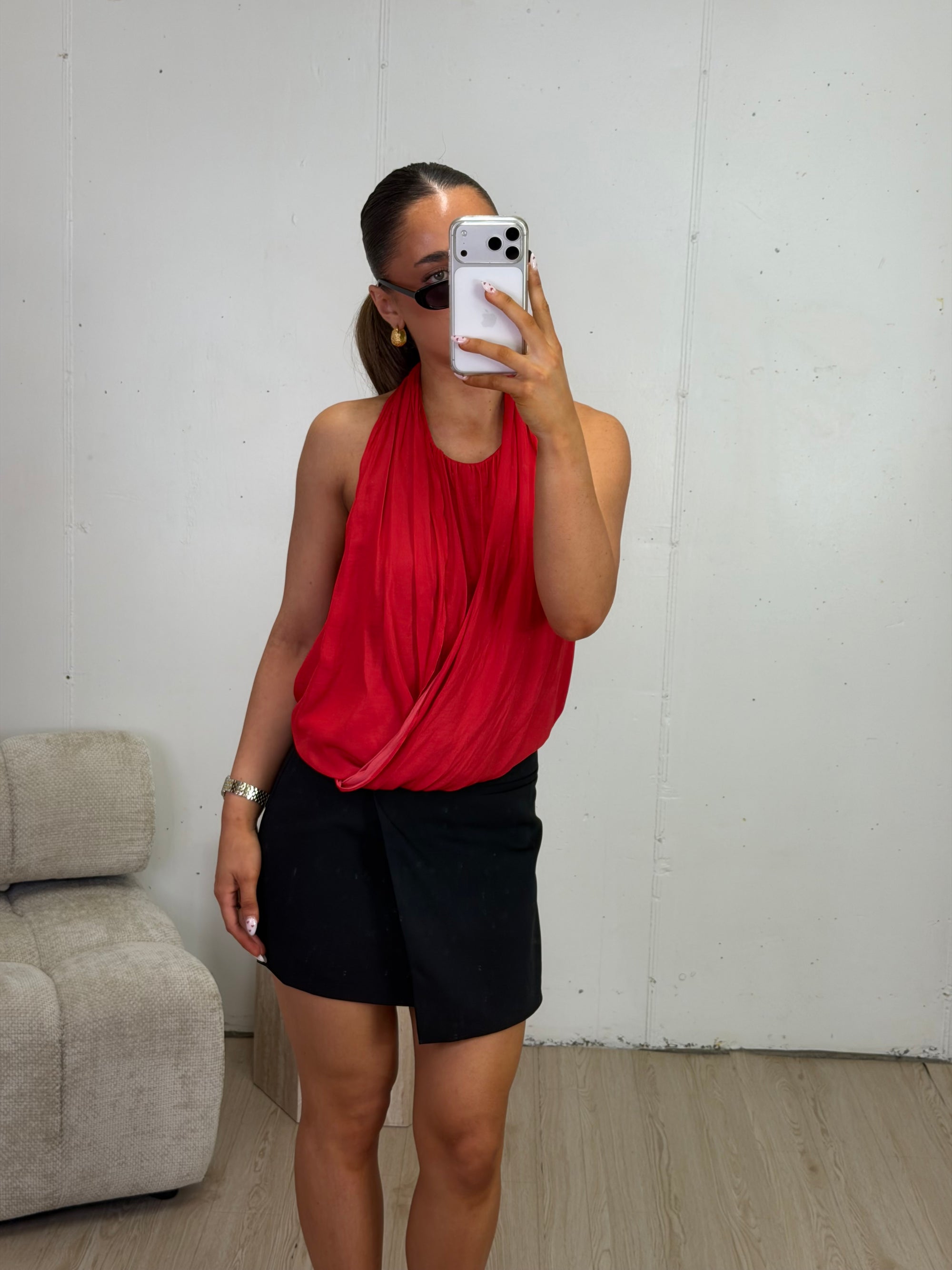 TIA DRAPED TOP