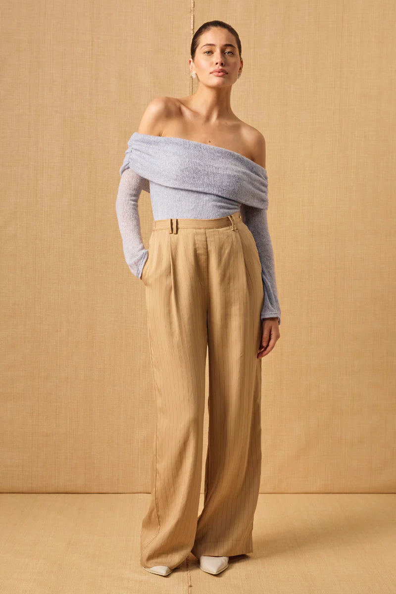 MON RENN BAHIA PINSTRIPE PANTS