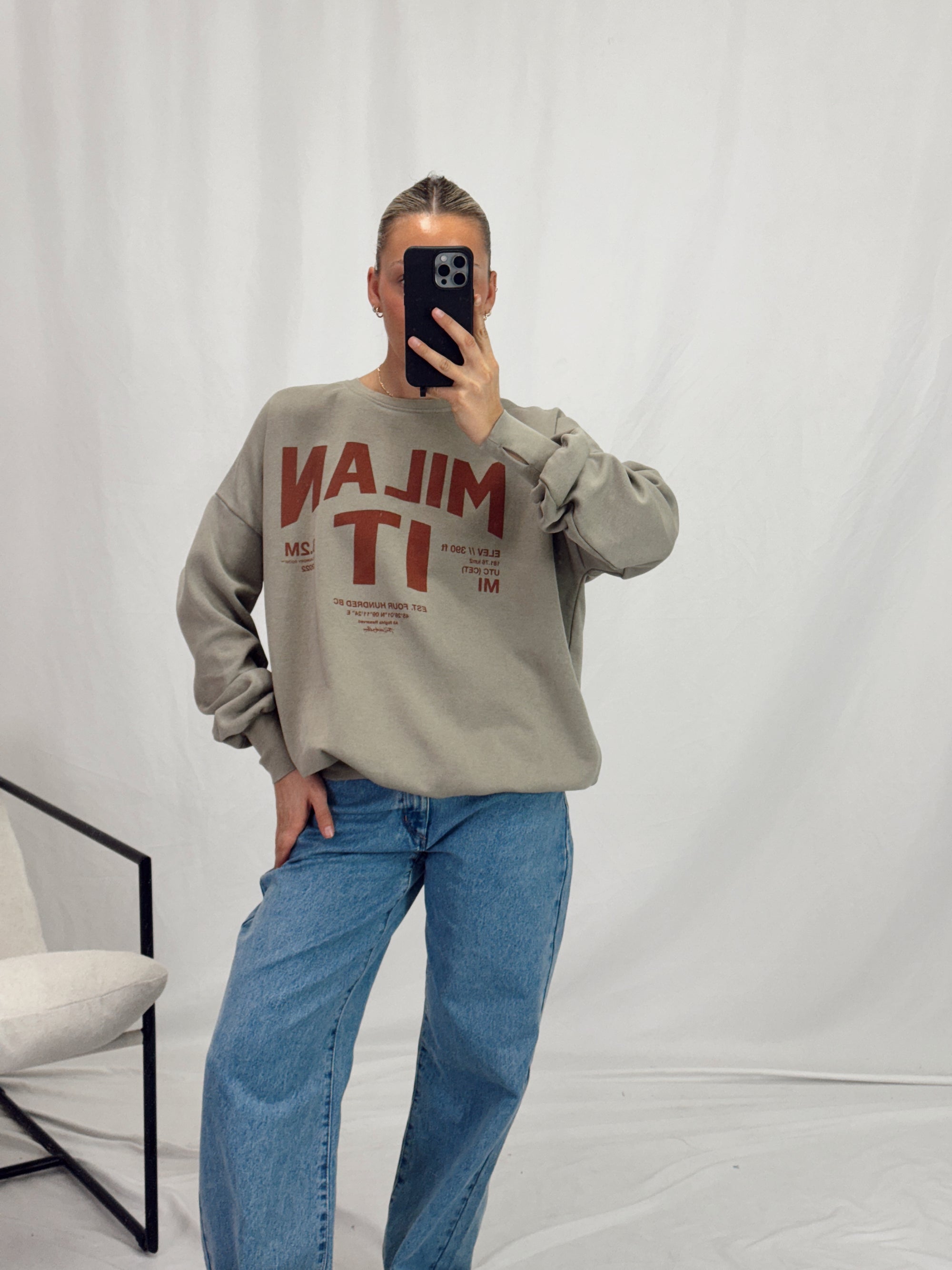 MILAN CREW NECK JUMPER
