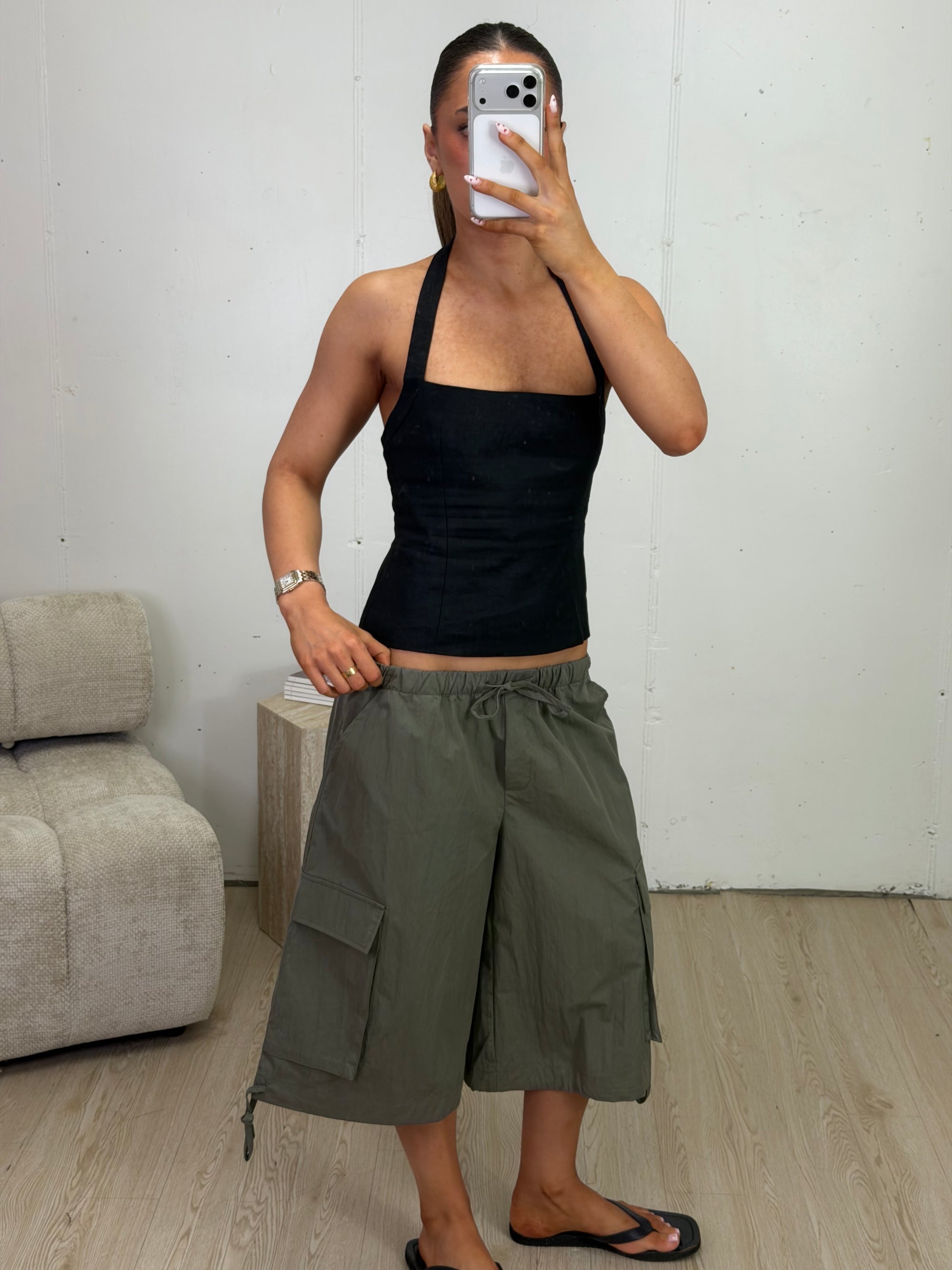 NUDE LUCY CAREY TOP