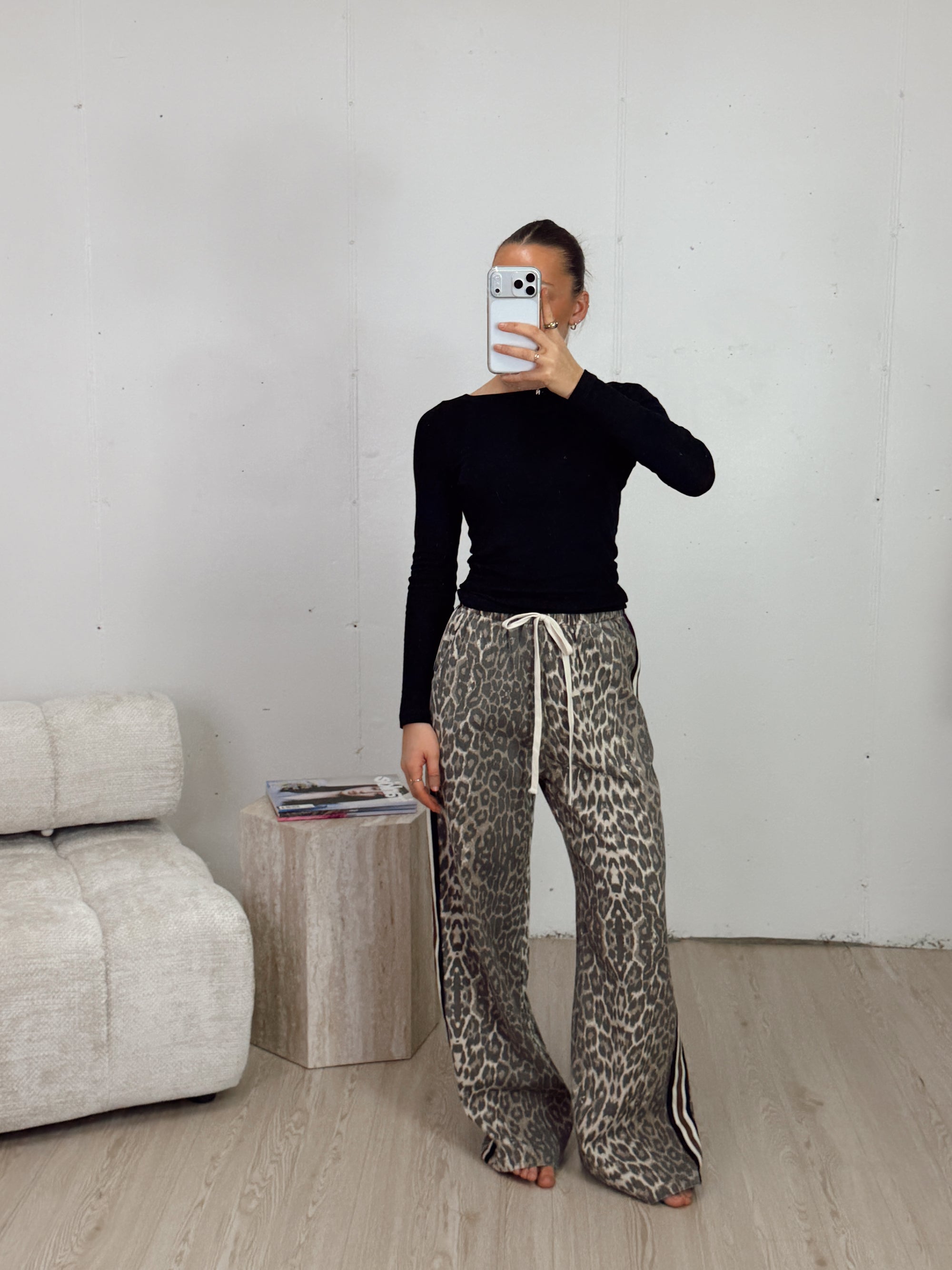 NIC LEOPARD RACER PANT
