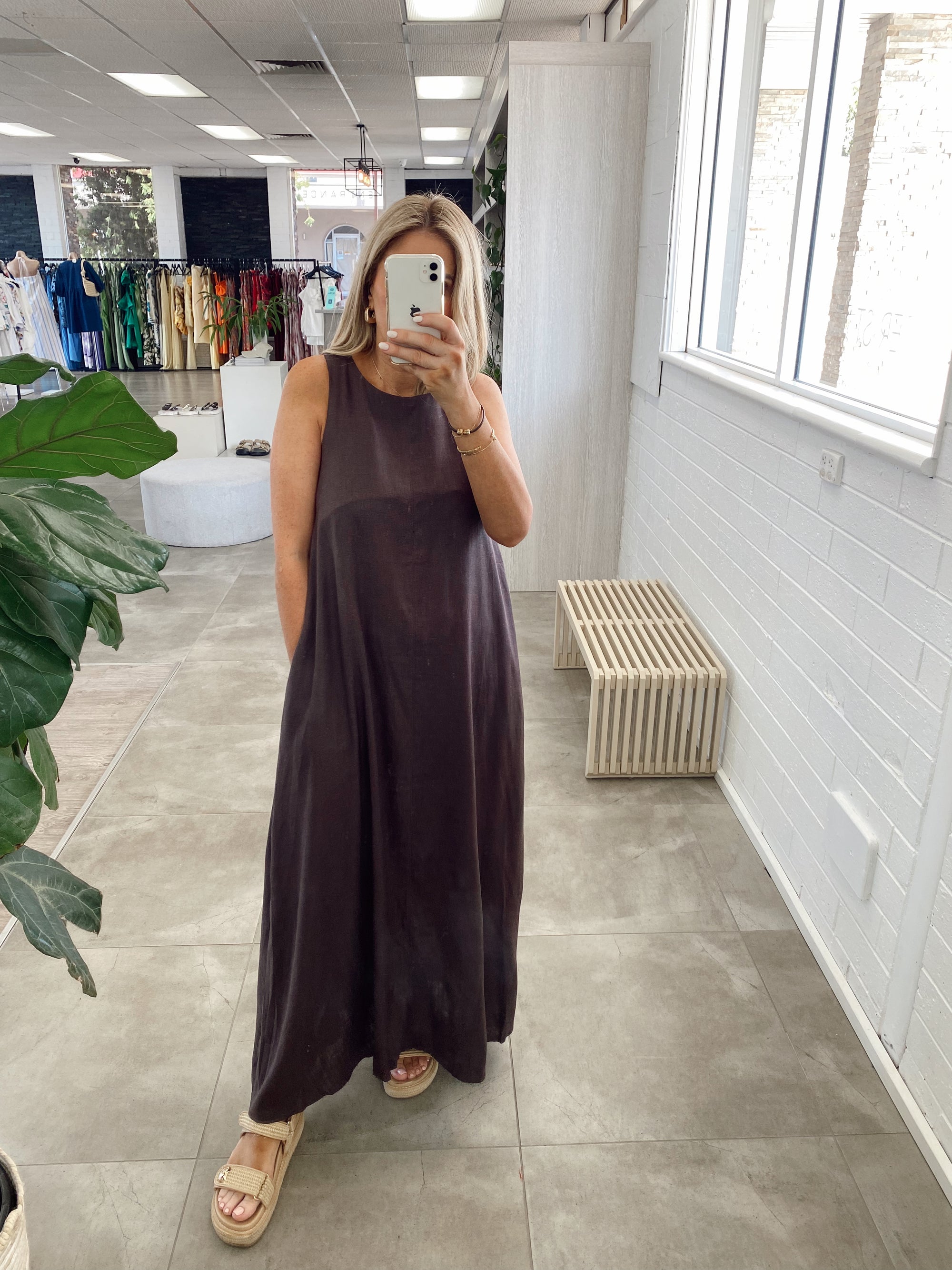 AVANNA CHOCOLATE DRESS