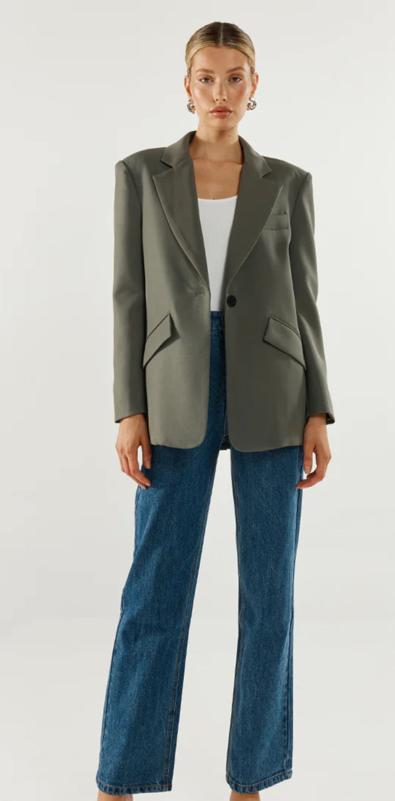 MADISON THE LABEL COLLINS BLAZER