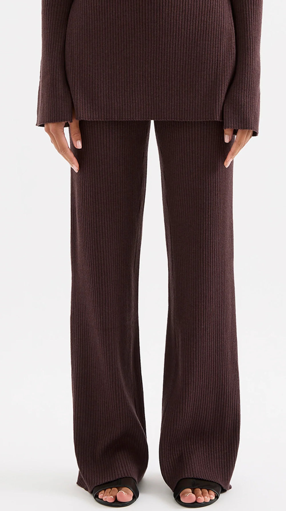 NUDE LUCY MALO TUNIC PANTS - CHOCOLATE