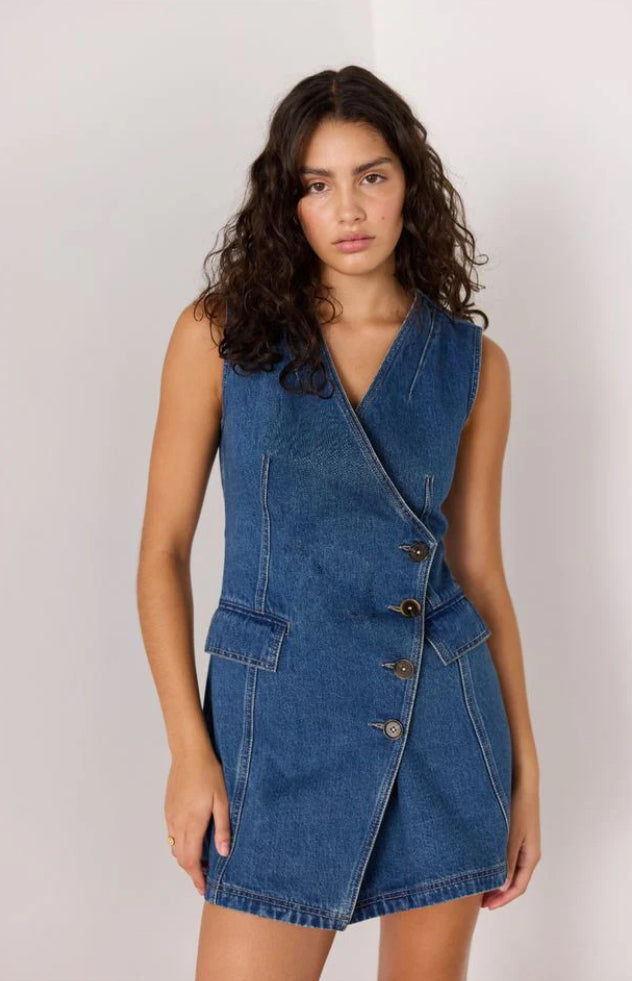 MINKPINK NORA DENIM WRAP