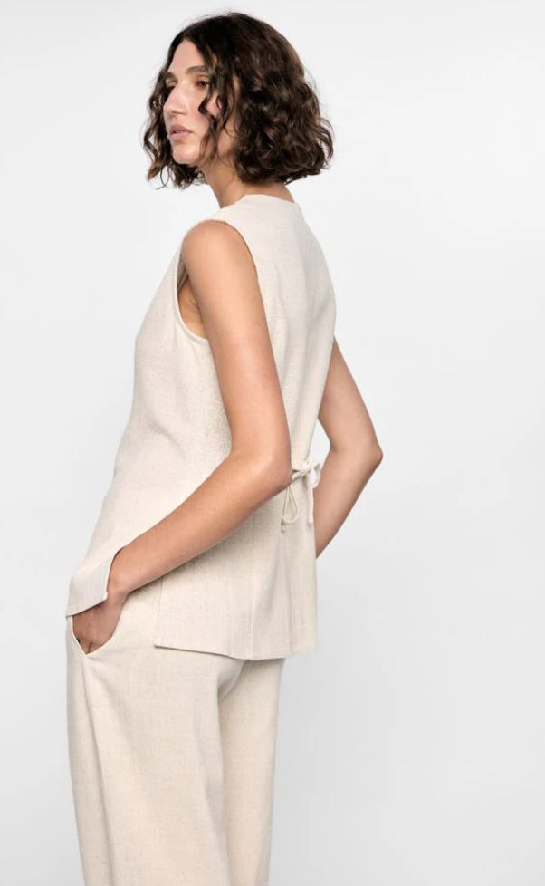 STAPLE THE LABEL PIPERE TUNIC VEST