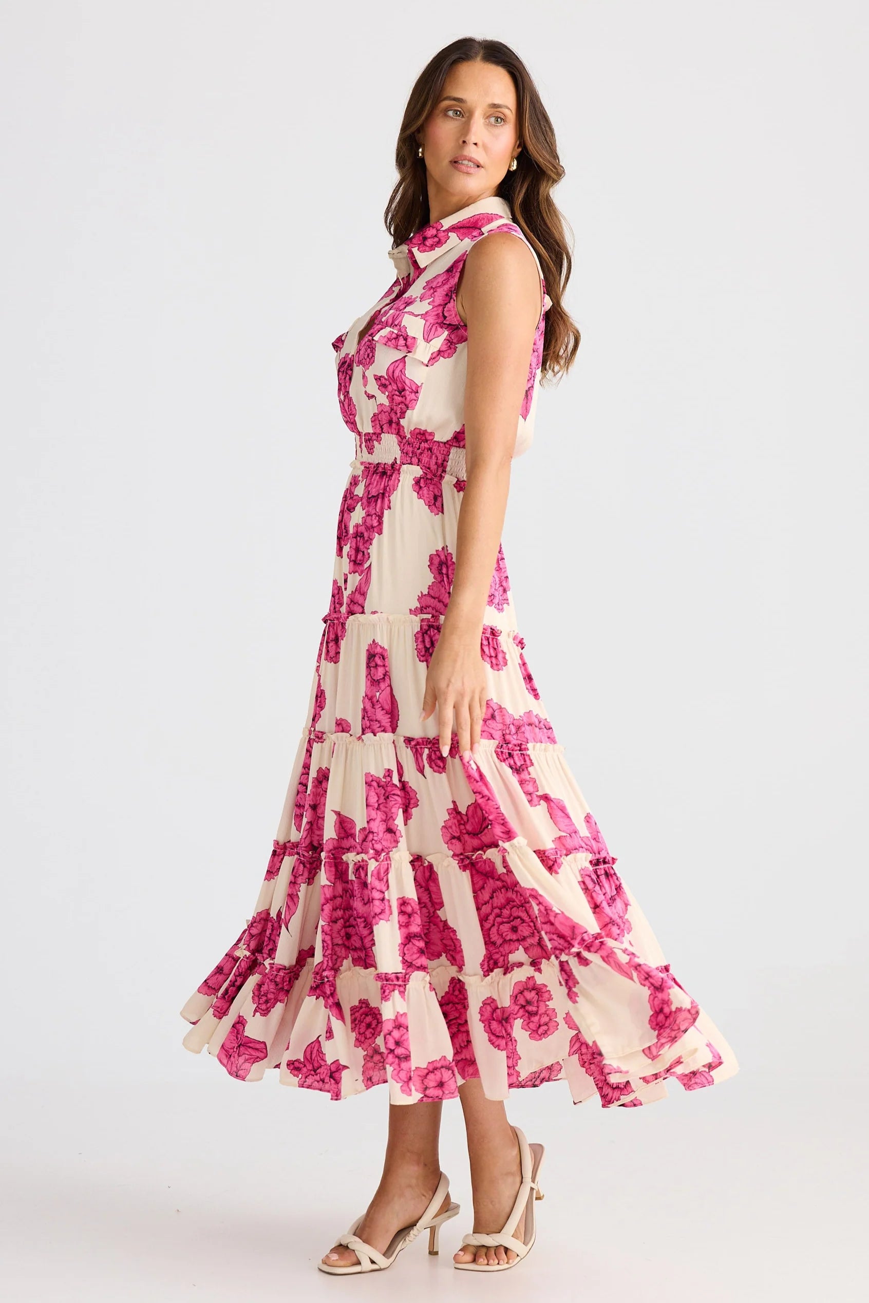 BRAVE AND TRUE LIDO SLEEVLESS DRESS
