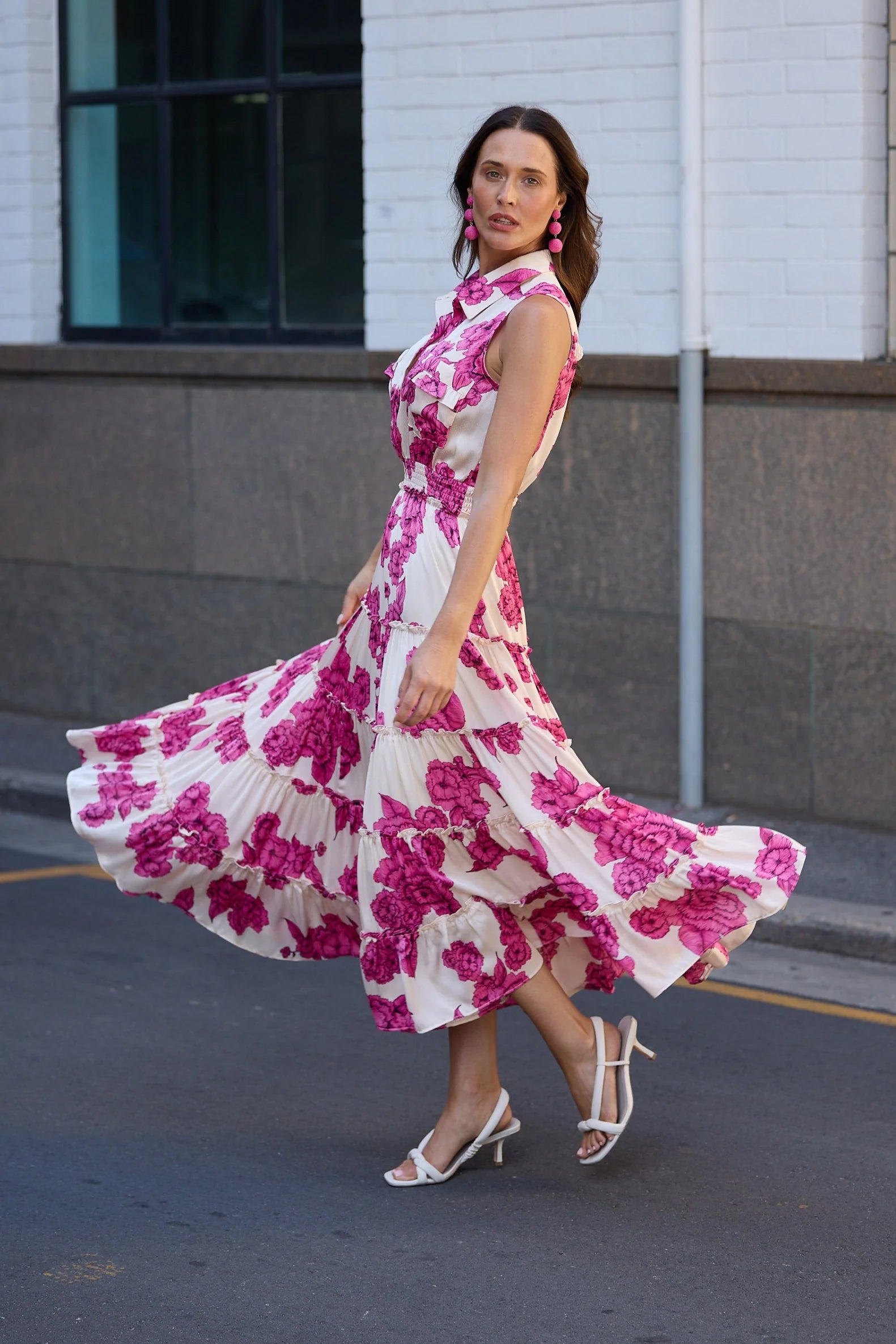 BRAVE AND TRUE LIDO SLEEVLESS DRESS