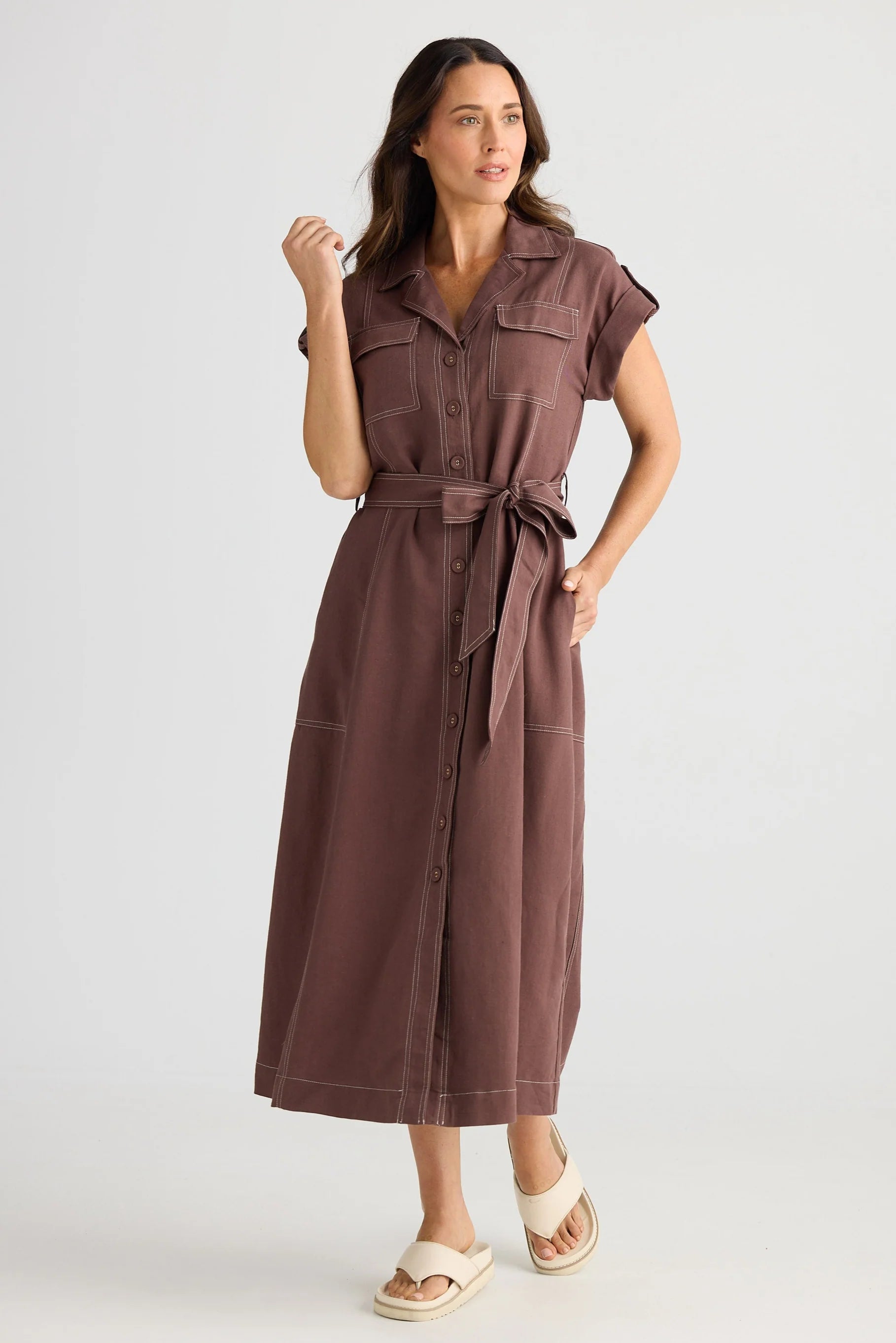 BRAVE AND TRUE PORTIA DRESS