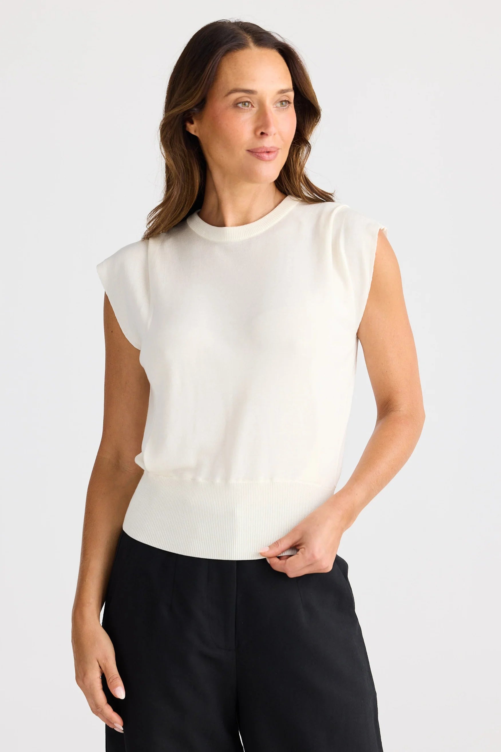 BRAVE AND TRUE JORDI KNIT TOP
