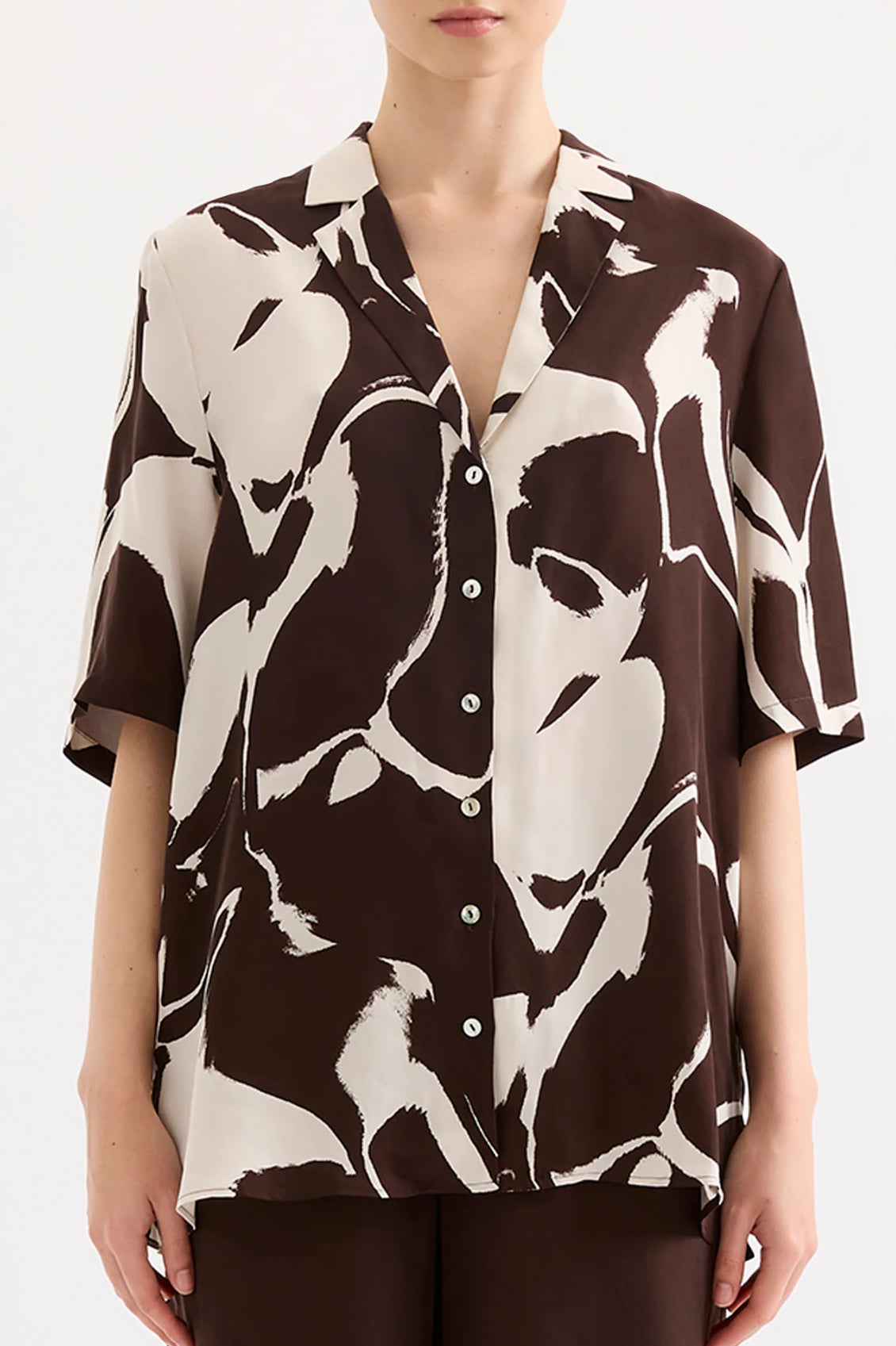 NUDE LUCY OMBRA CUPRO SHIRT
