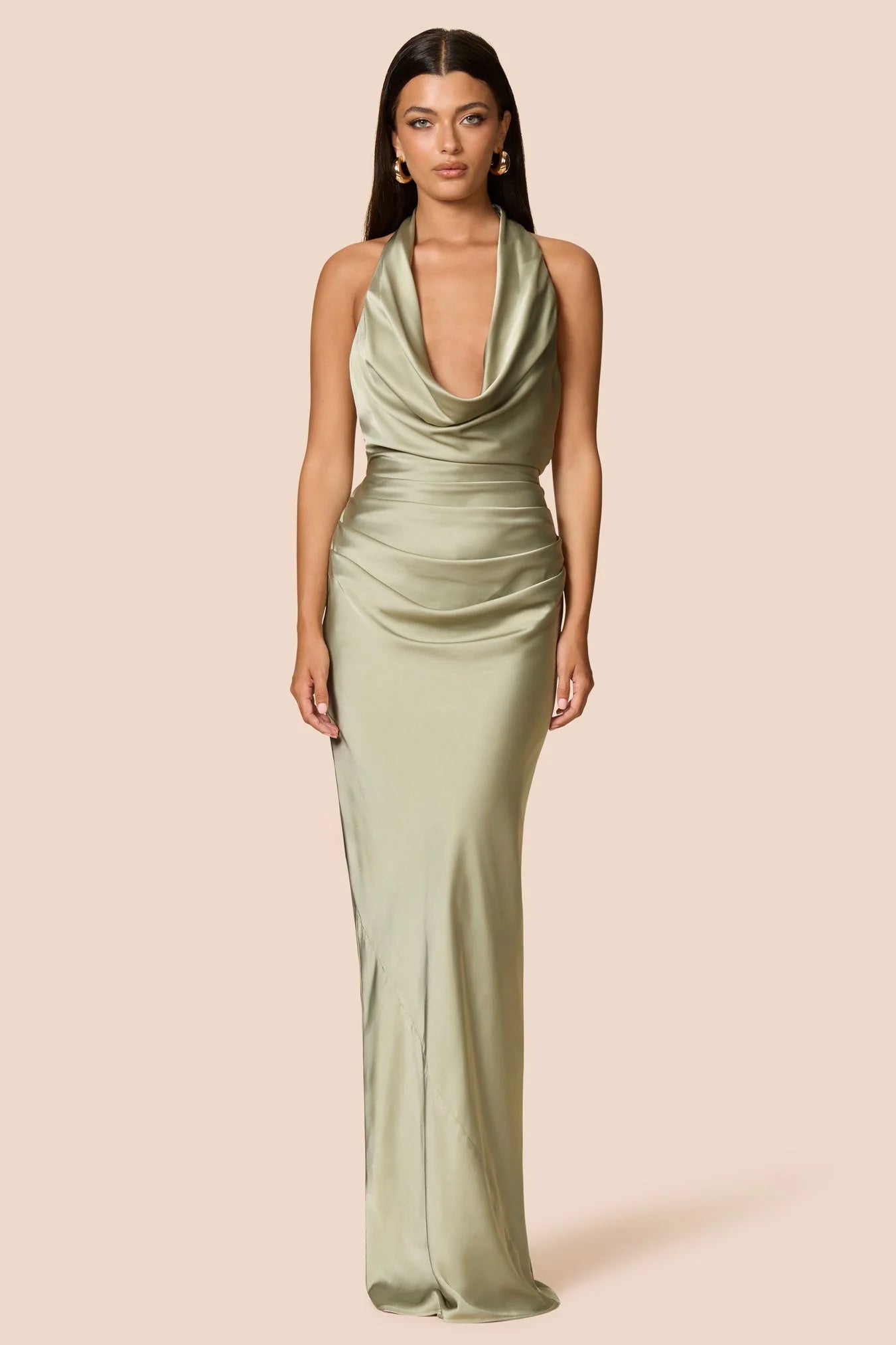 NOOKIE PENELOPE DRAPE GOWN