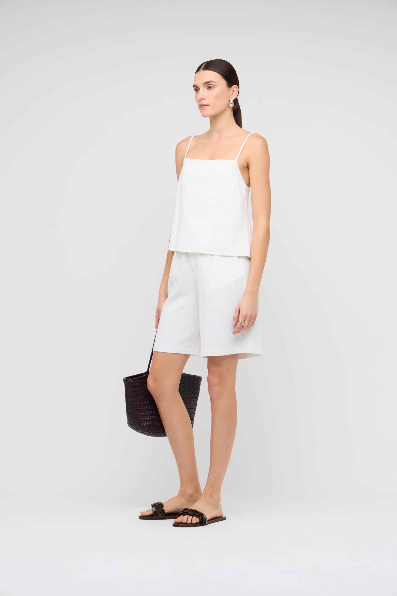 STAPLE ALESSIA BERMUDA SHORTS
