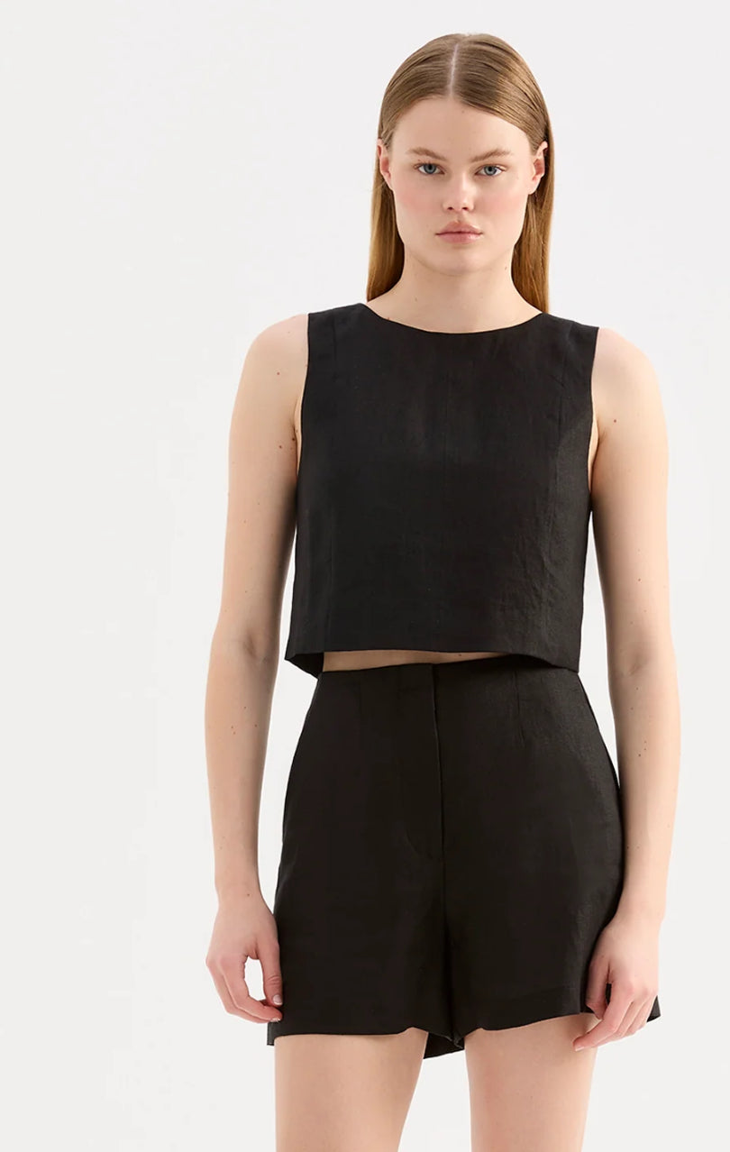 NUDE LUCY MARLI LINEN TOP