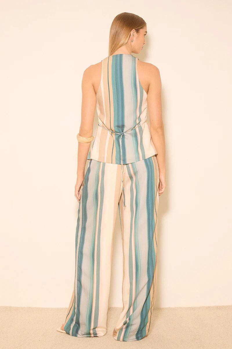 MON RENN MIRAGE STRIPE VEST