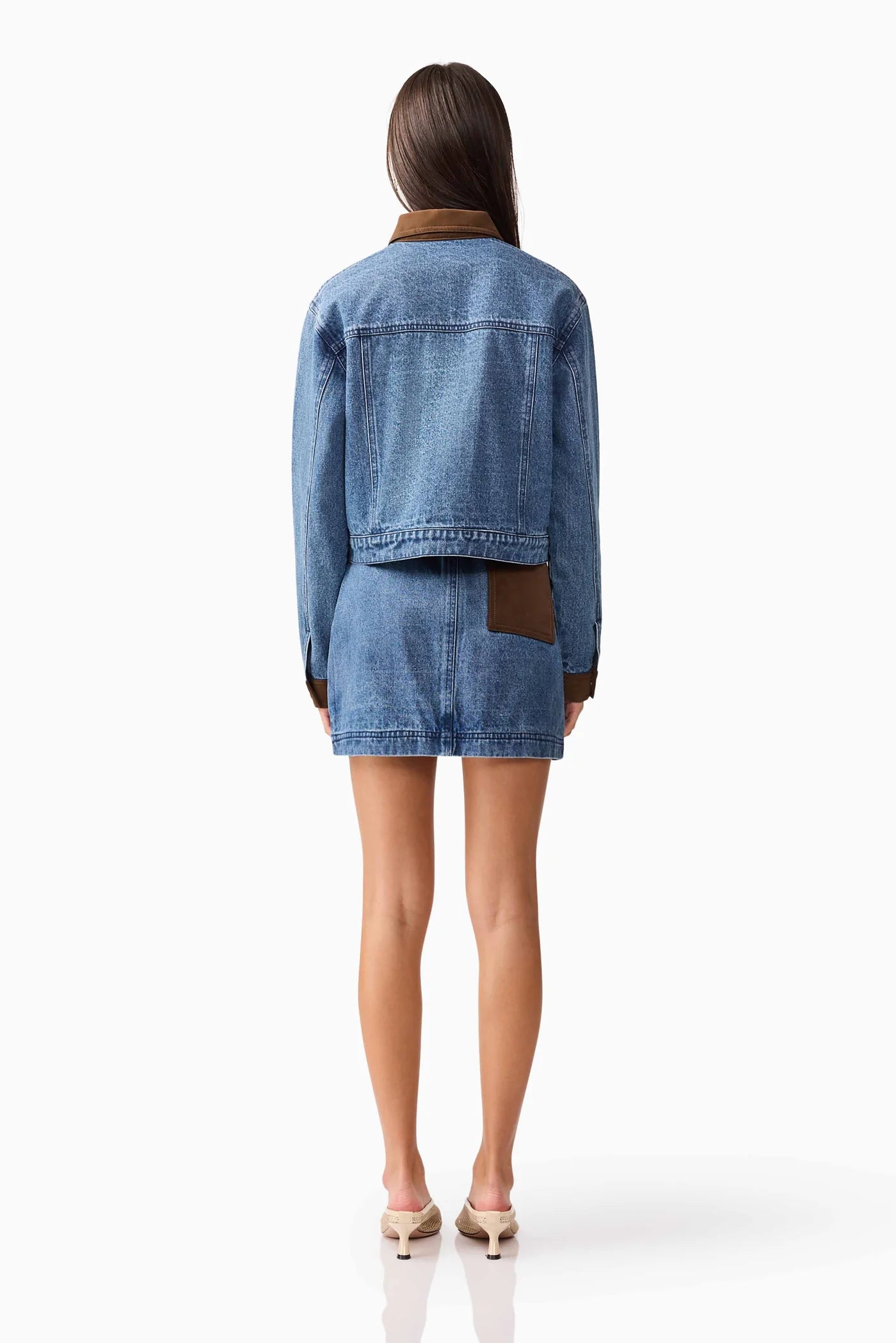 CURAEE RHEA DENM SET