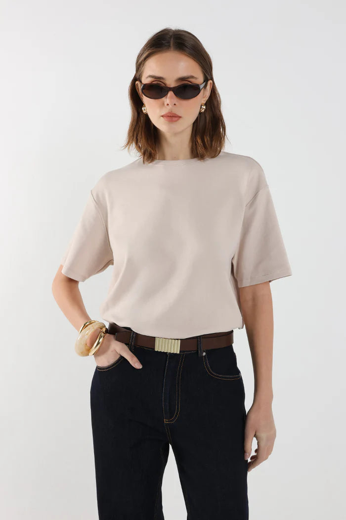 MADISON THE LABEL BOYFRIEND TEE
