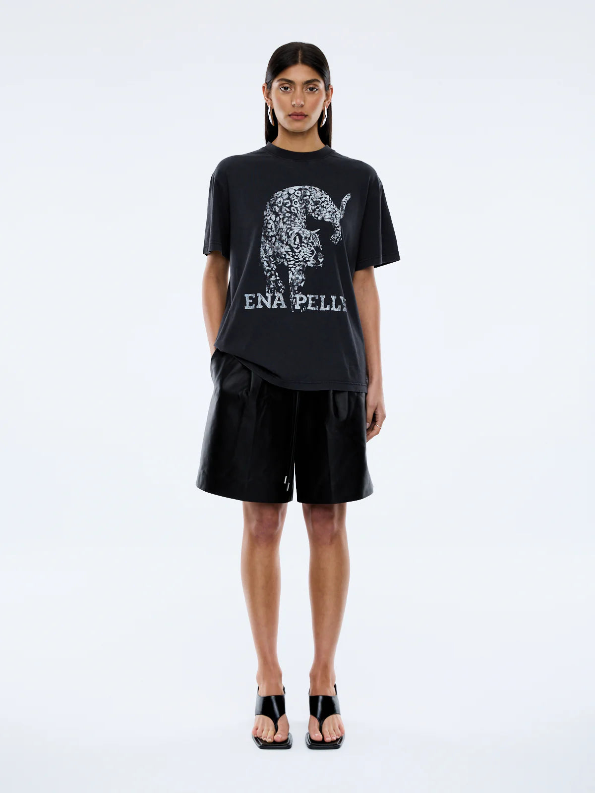 ENA PELLY LEOPARD TEE